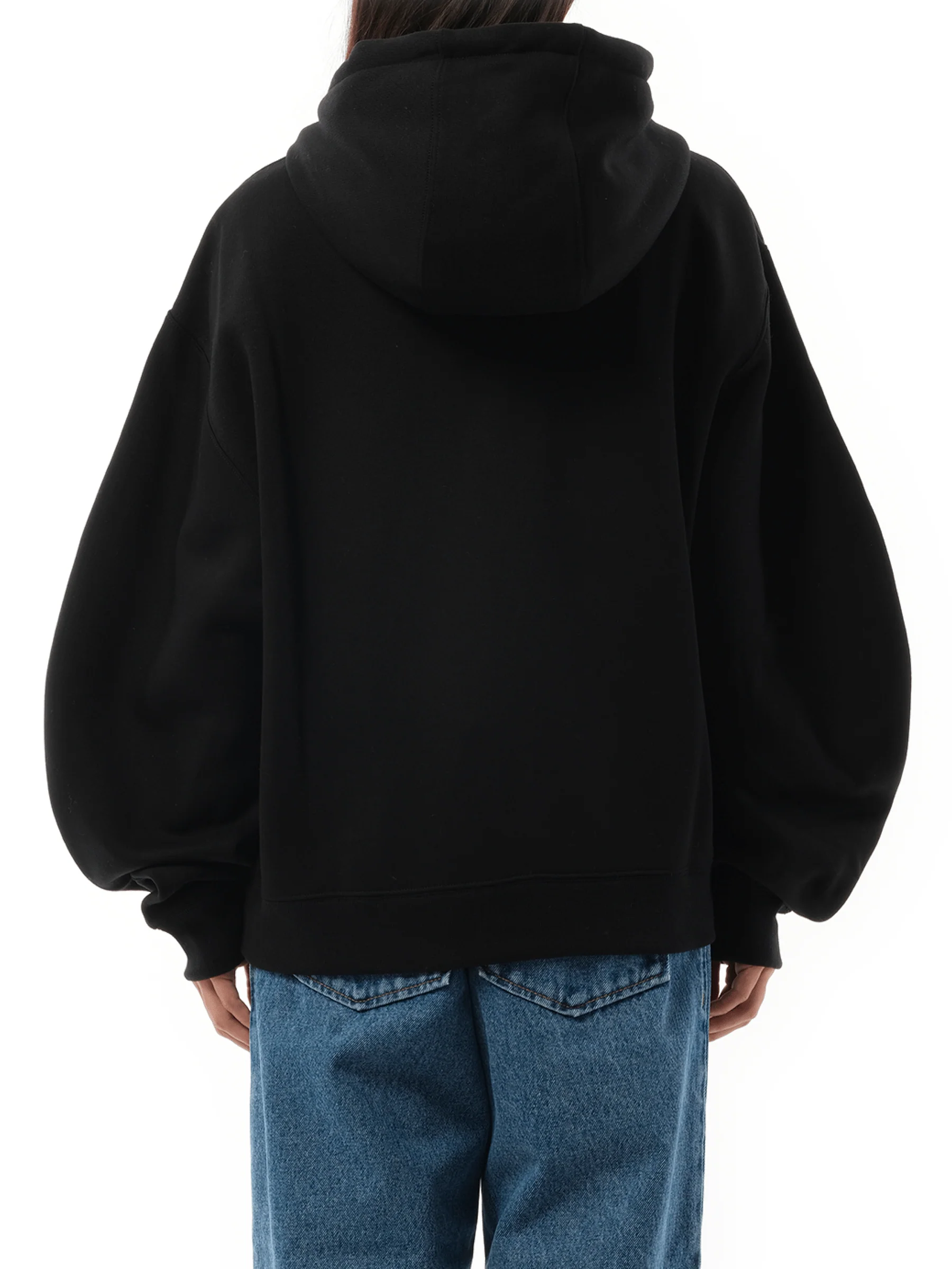 Flamenco Zip Hoodie in Black - Image 6