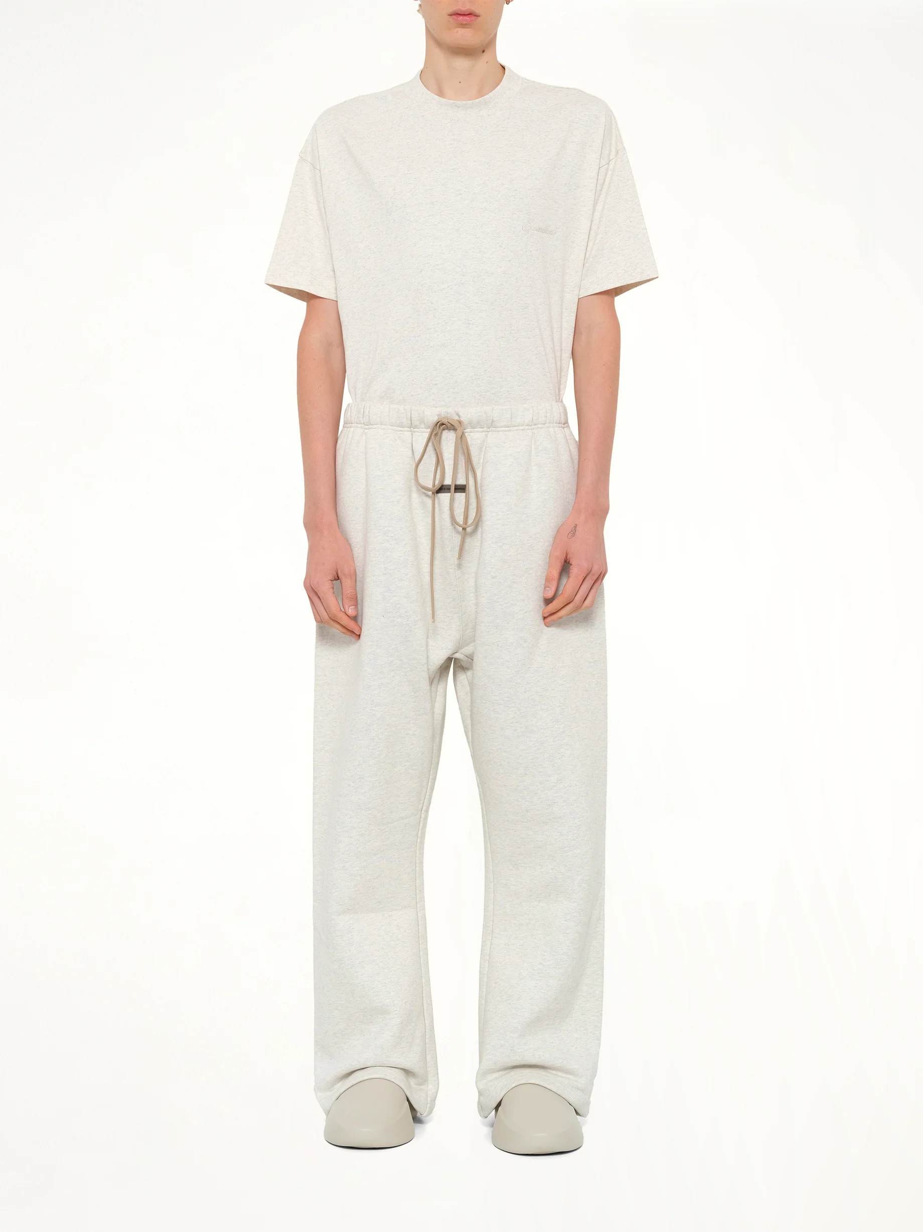 Flare Sweatpant in Oatmeal Heather - Image 7
