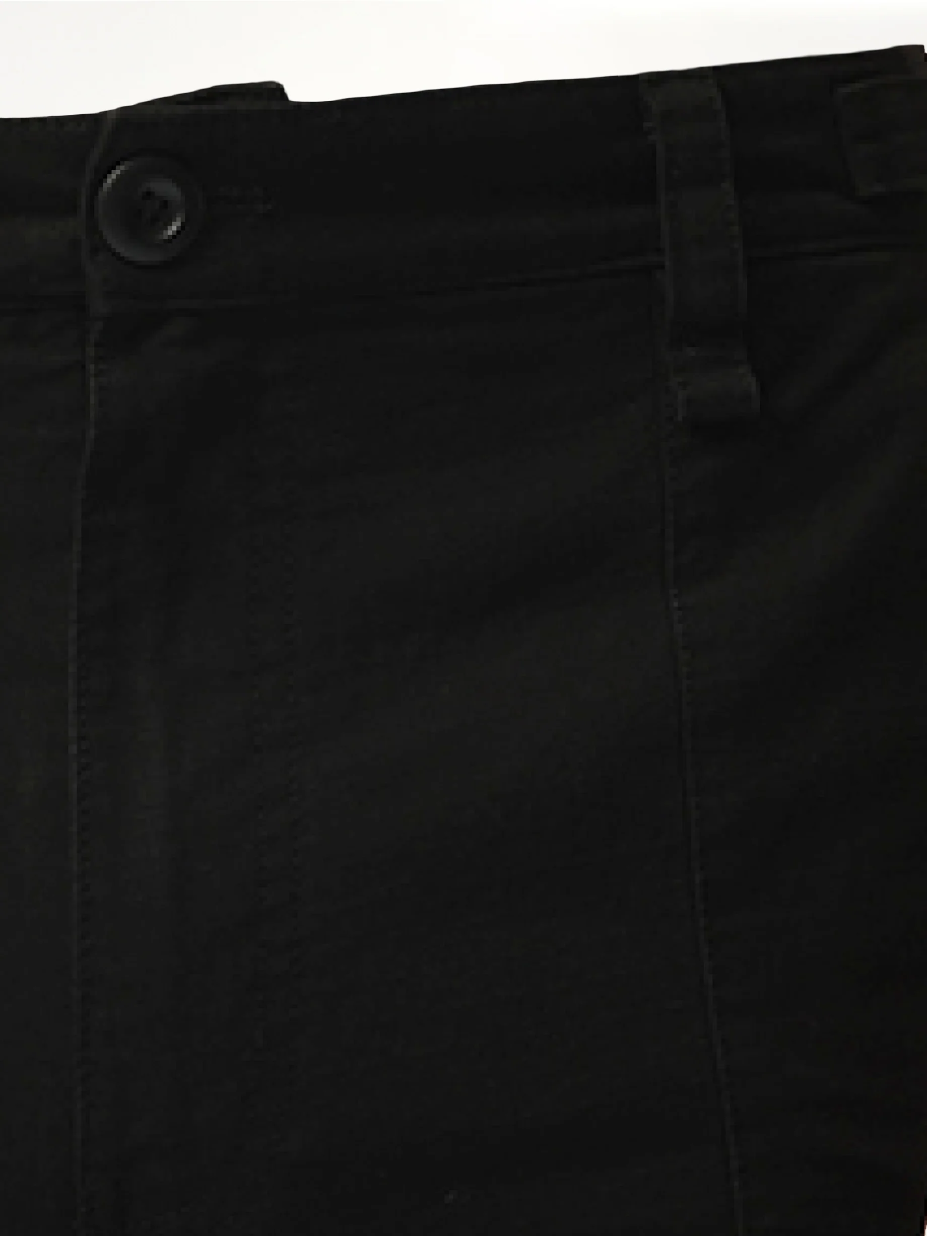 Flared Cargo Pants in Black - Image 3