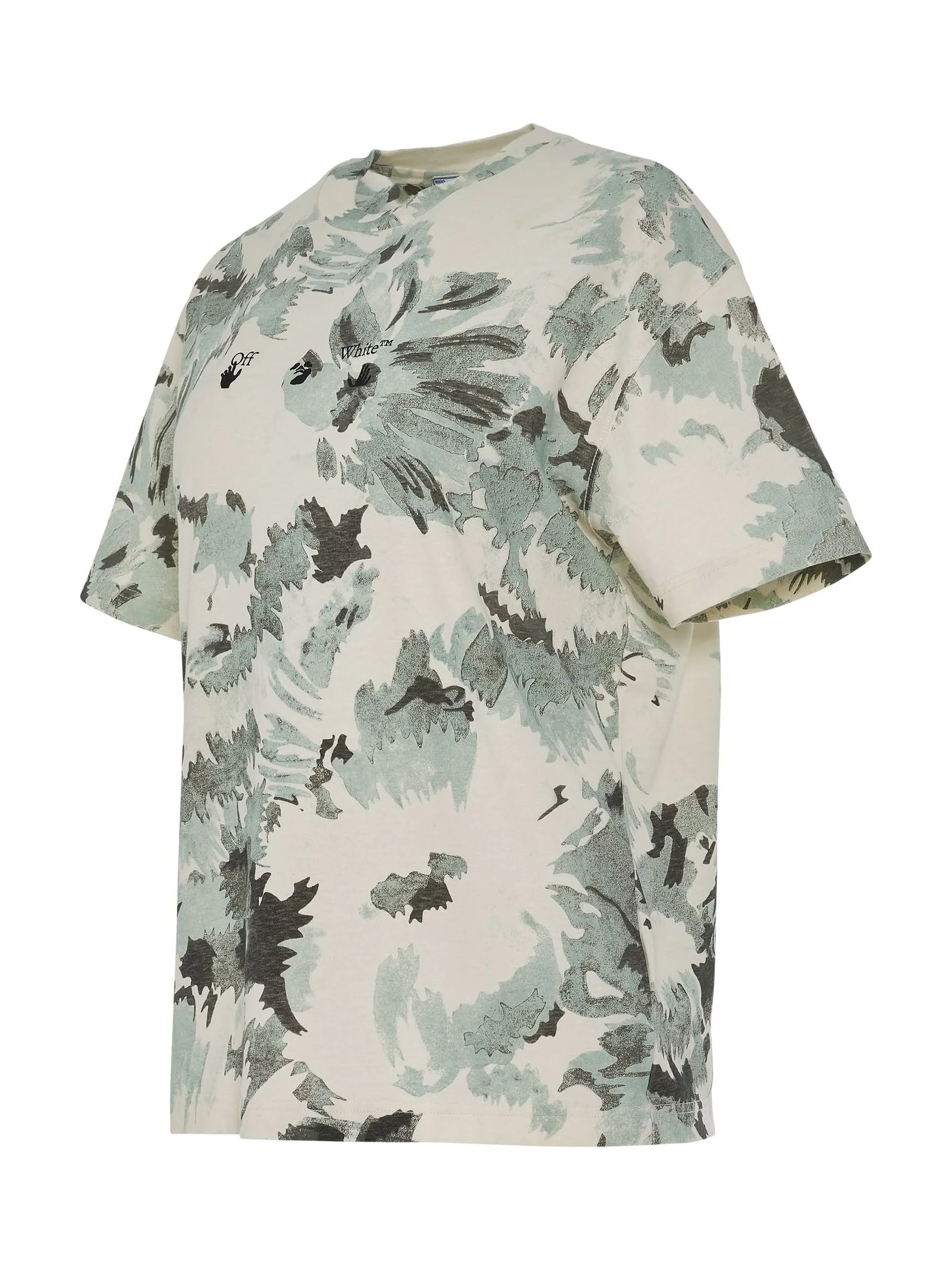 Floral Swimming Logo Regular T-Shirt in Multicolorcolor - Image 2