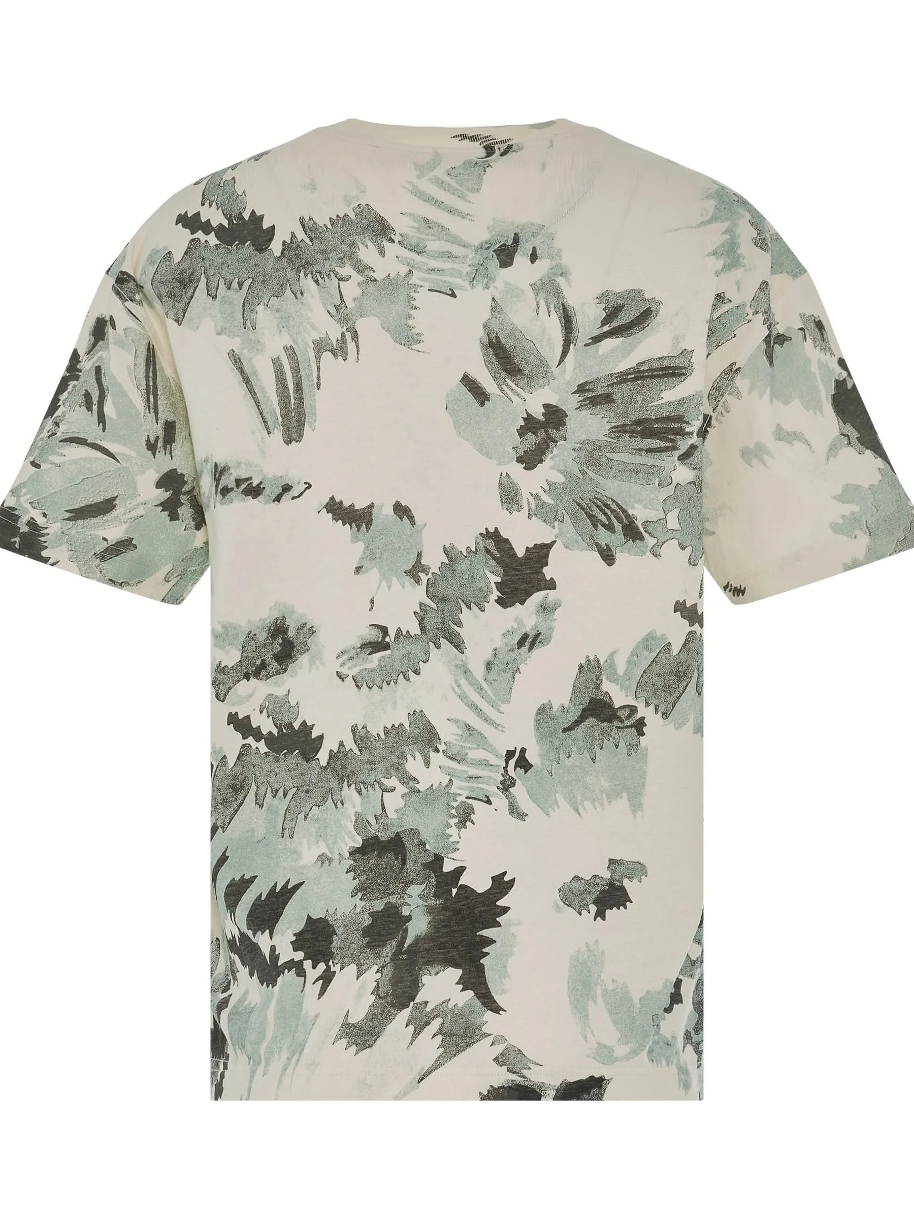 Floral Swimming Logo Regular T-Shirt in Multicolorcolor - Image 4