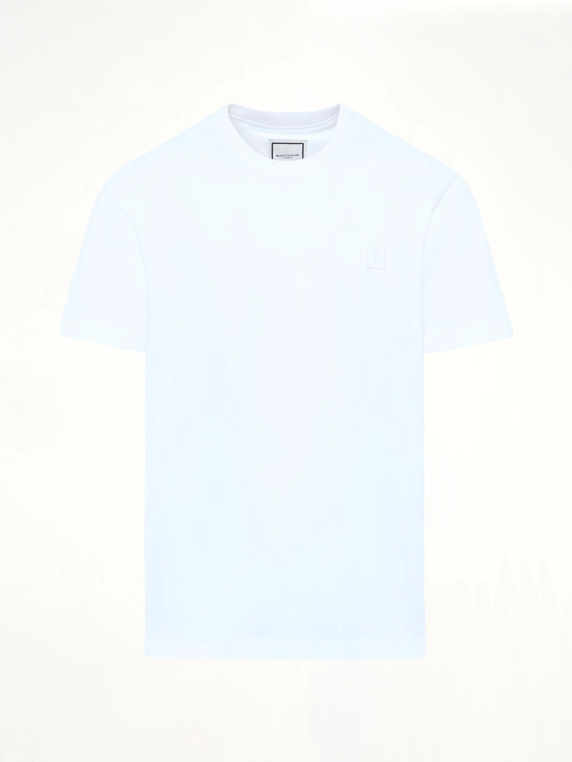 Flower Back Print T-Shirt in White - Image 2