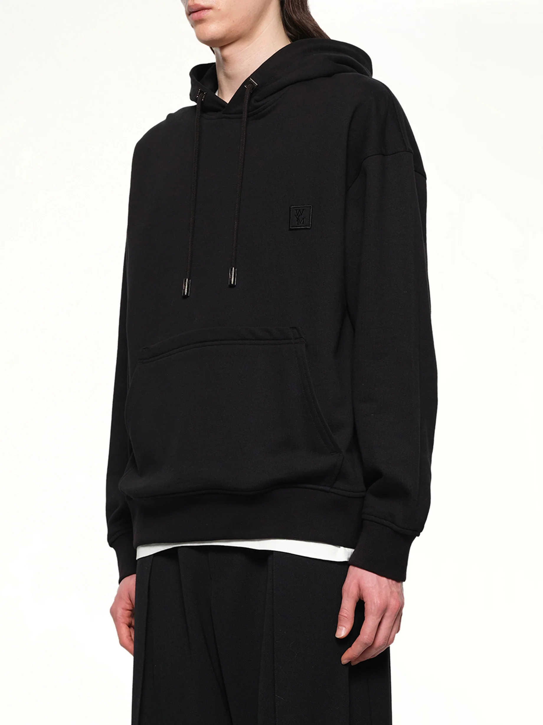 Flower Petal Hoodie in Black - Image 3