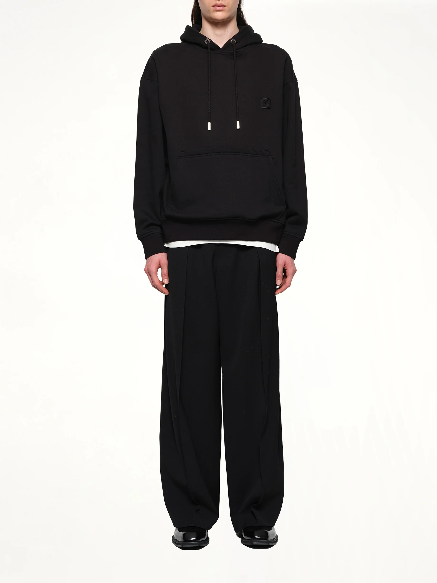 Flower Petal Hoodie in Black - Image 7