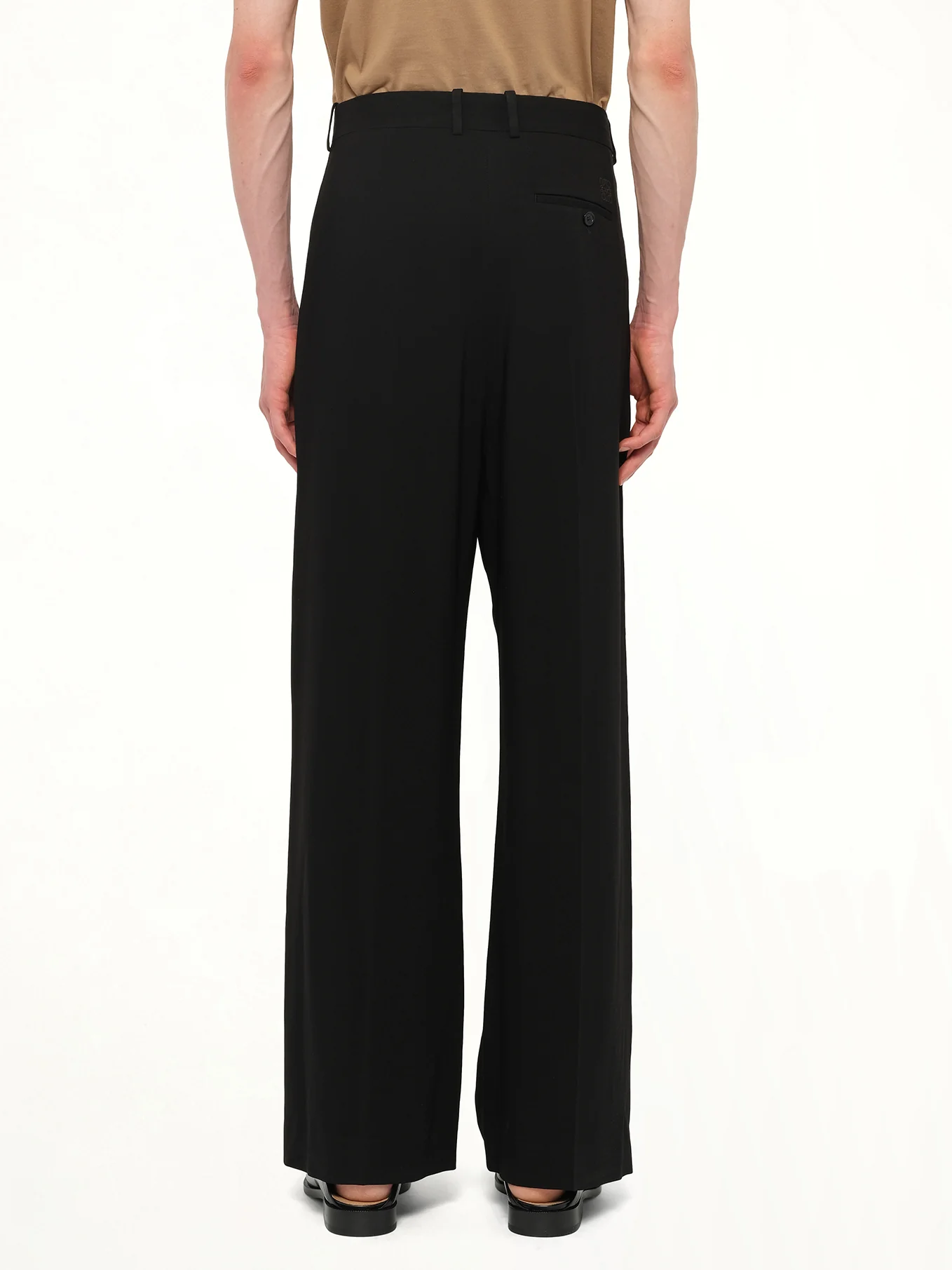 Fluid Trouser in Black - Image 6