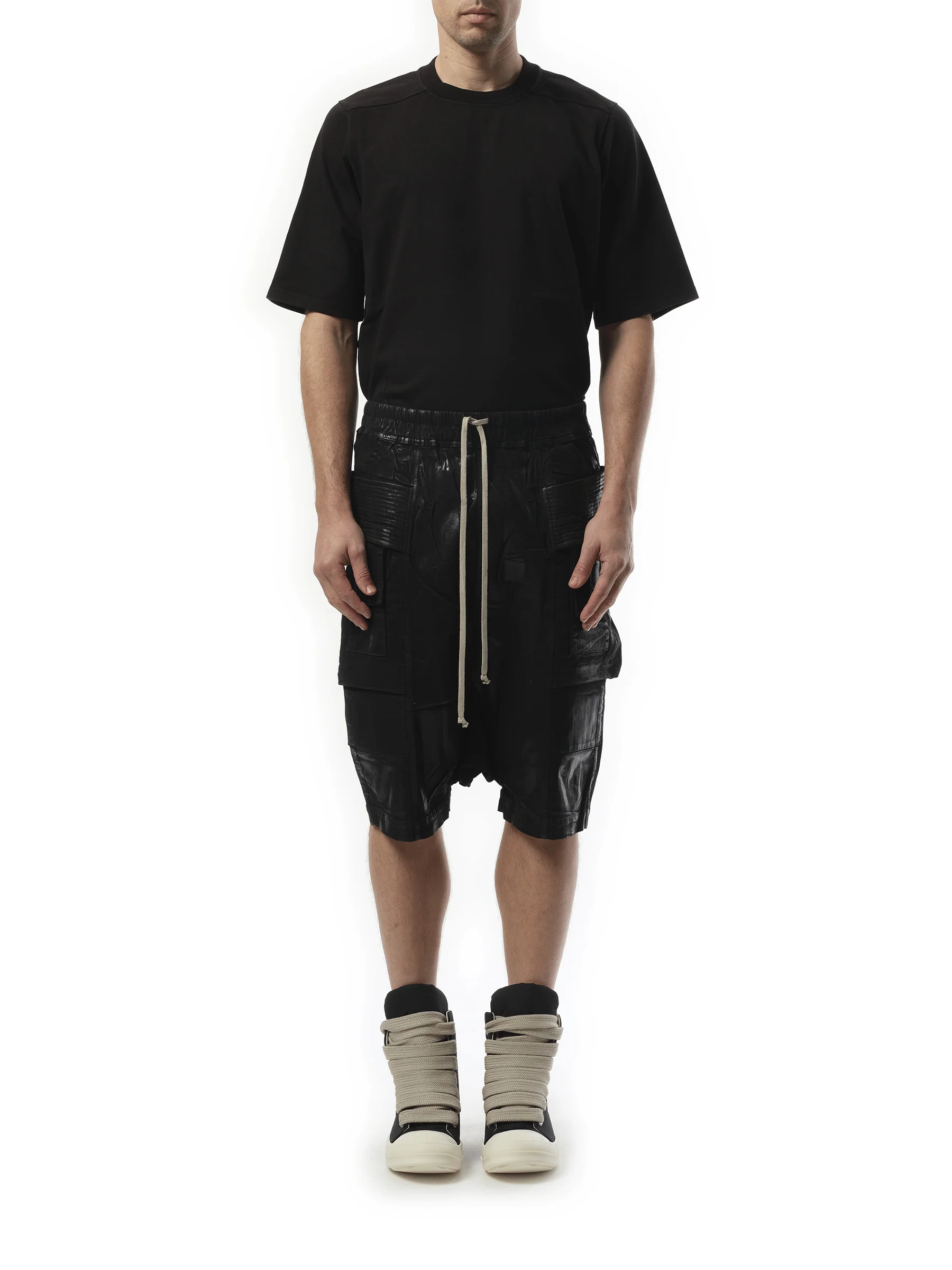 Foil Denim Creatch Cargo Pods in Black - Image 4