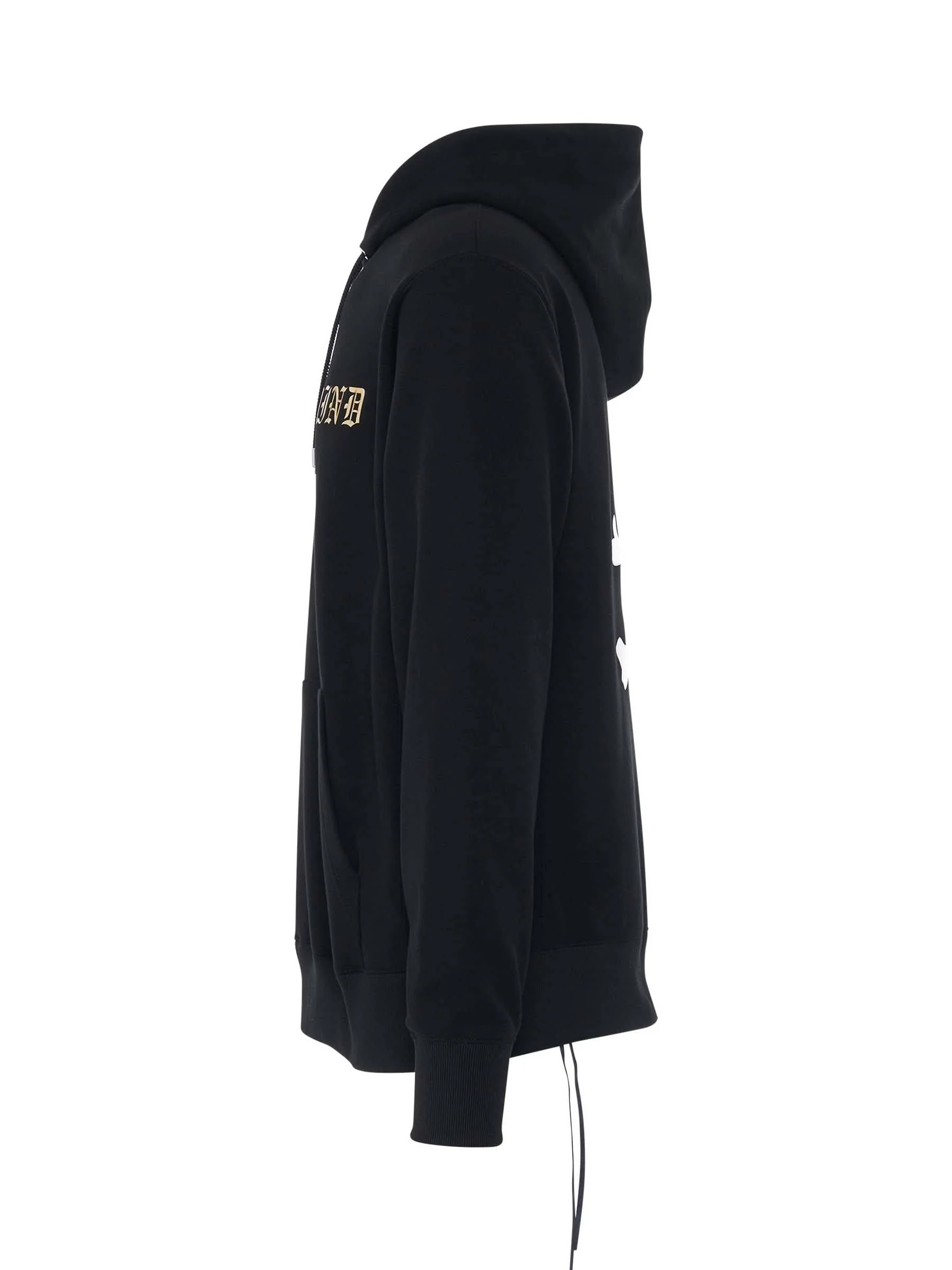Foil Logo Hoodie in Black - Image 3