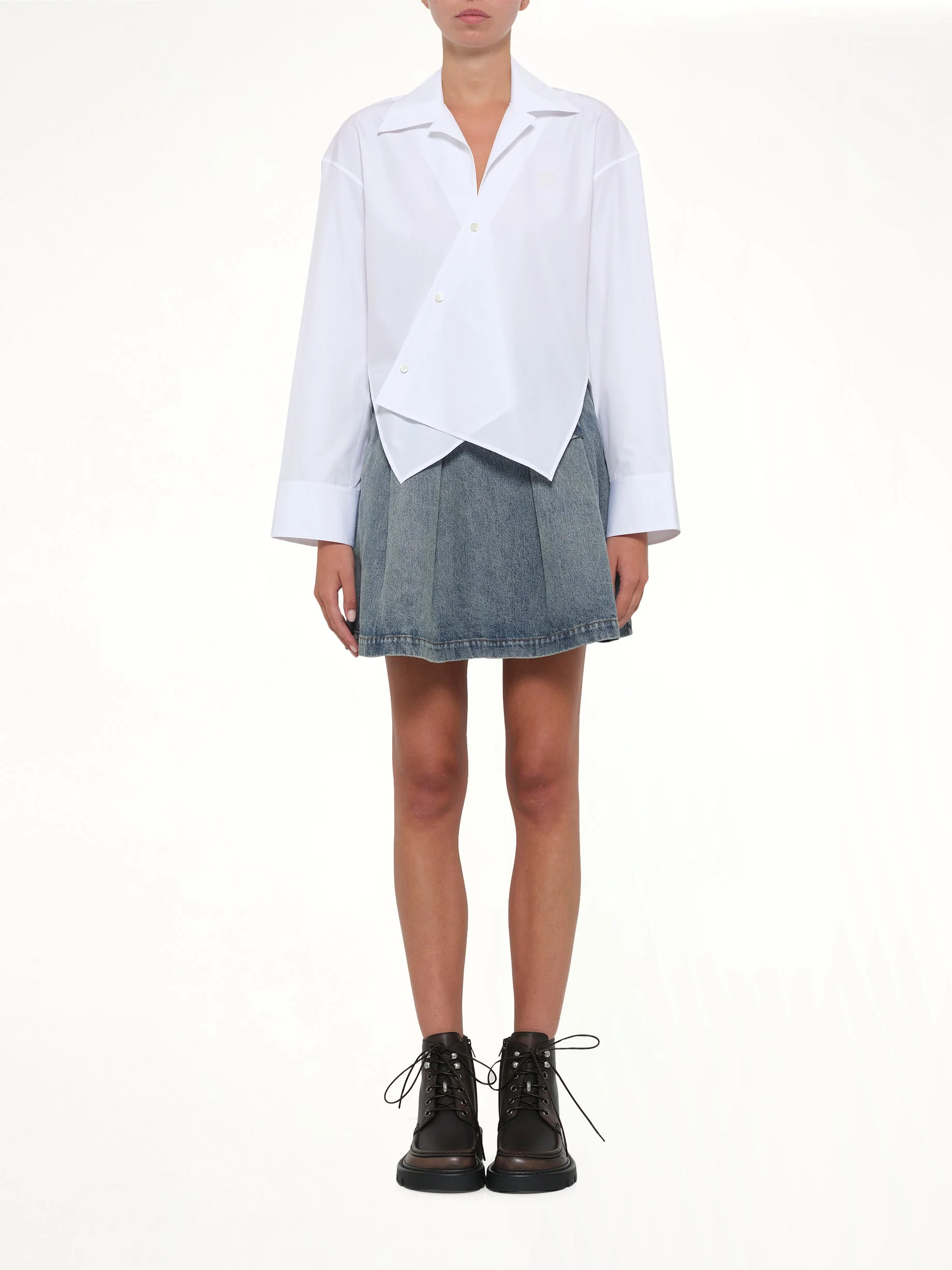 Fold Shirt in White - Image 7
