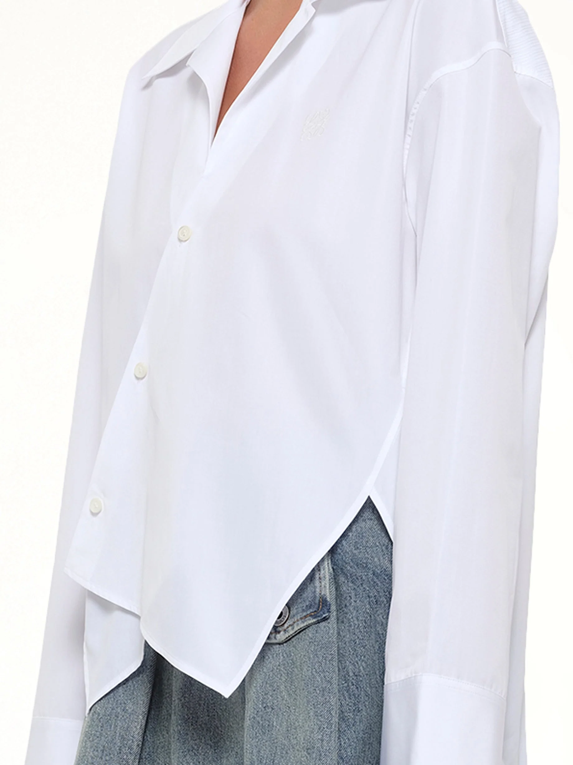 Fold Shirt in White - Image 8