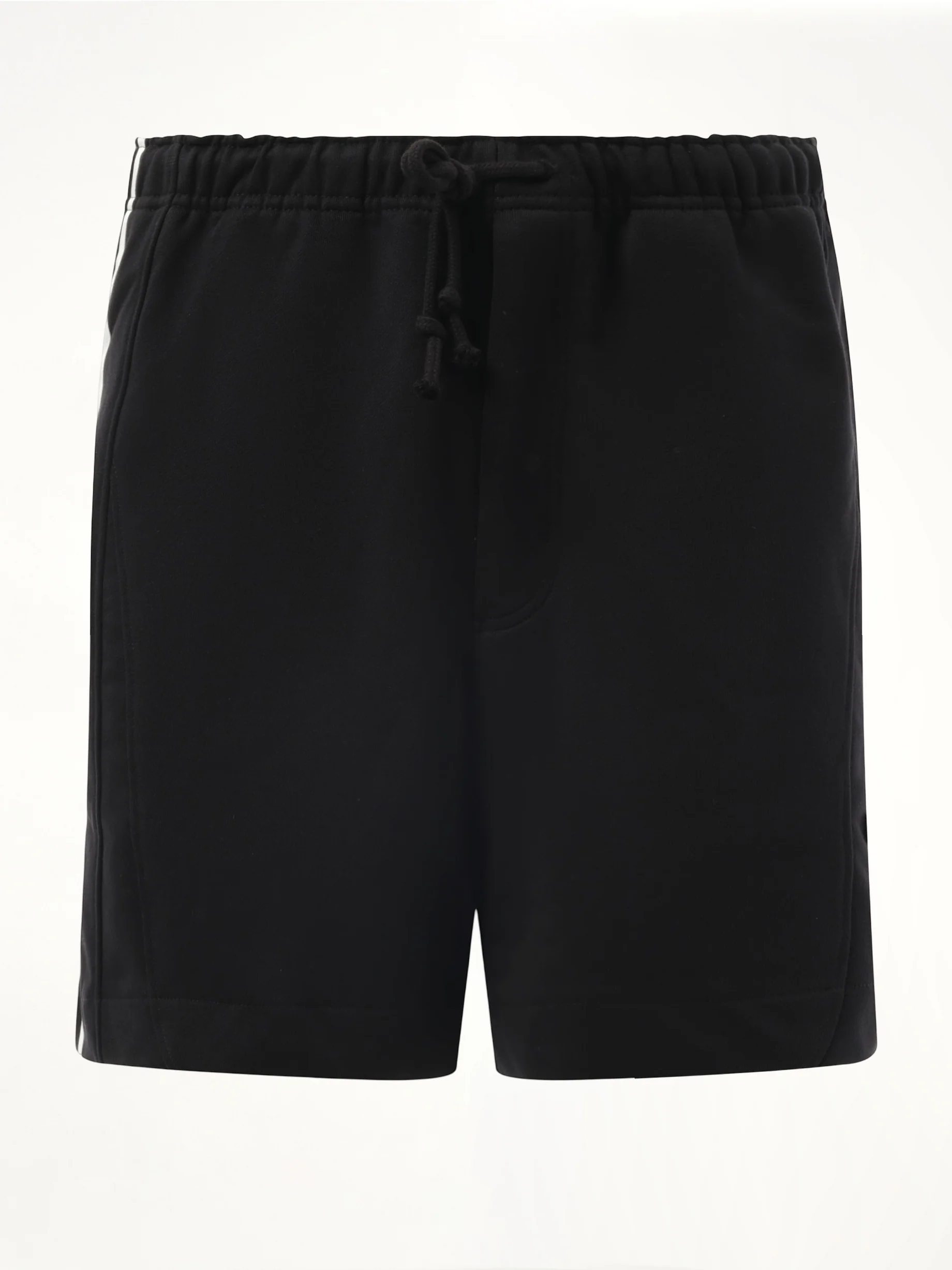 Football Cutout Shorts in Black - Image 2