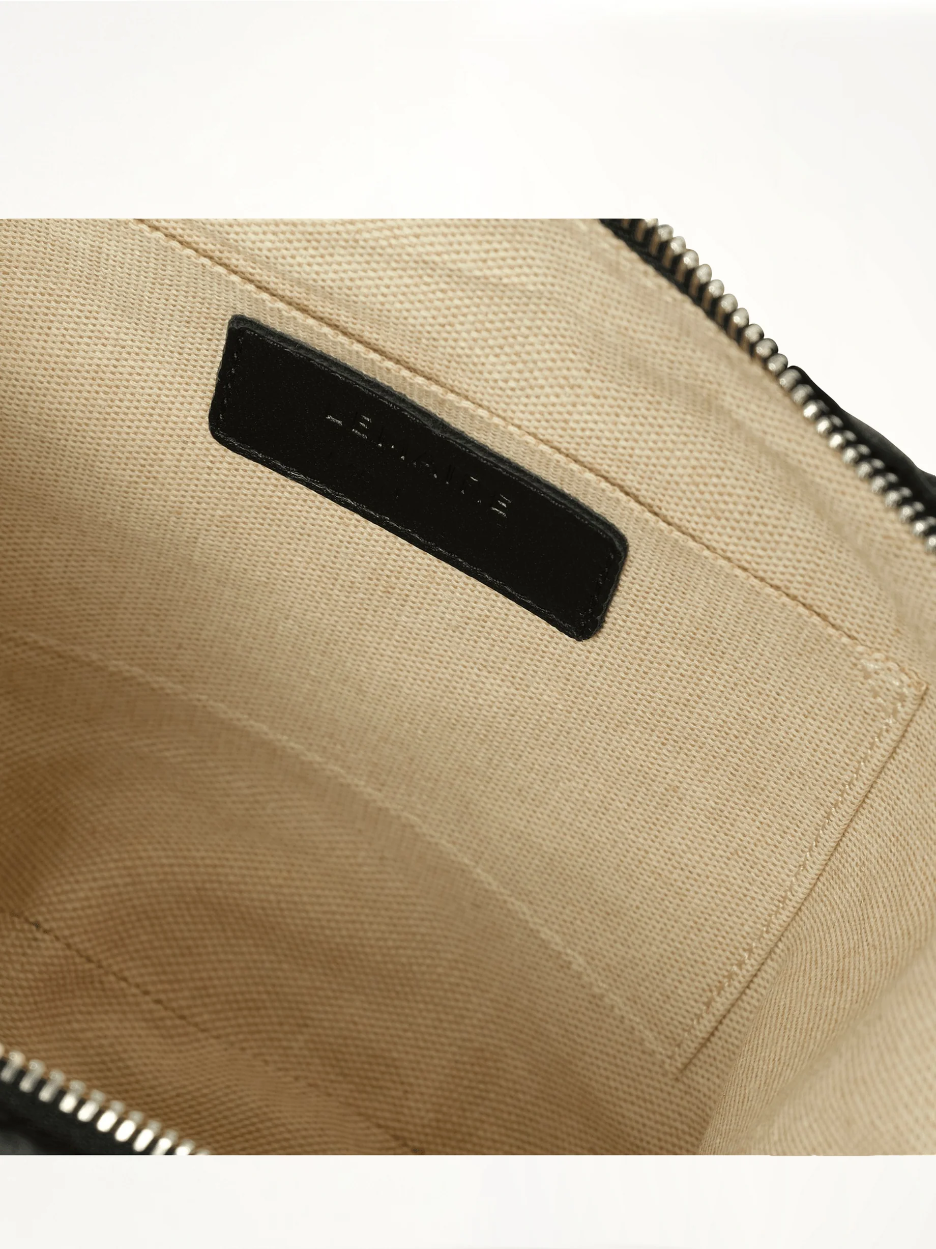 Fortune Croissant Bag in Black - Image 3