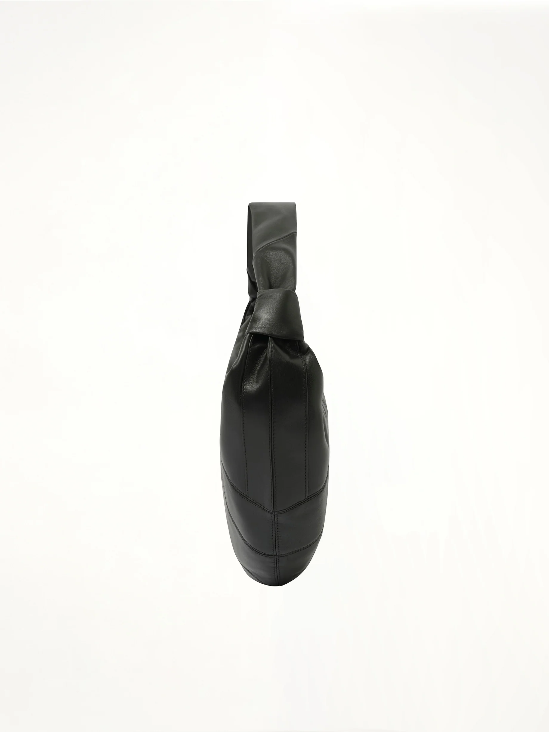 Fortune Croissant Bag in Black - Image 5
