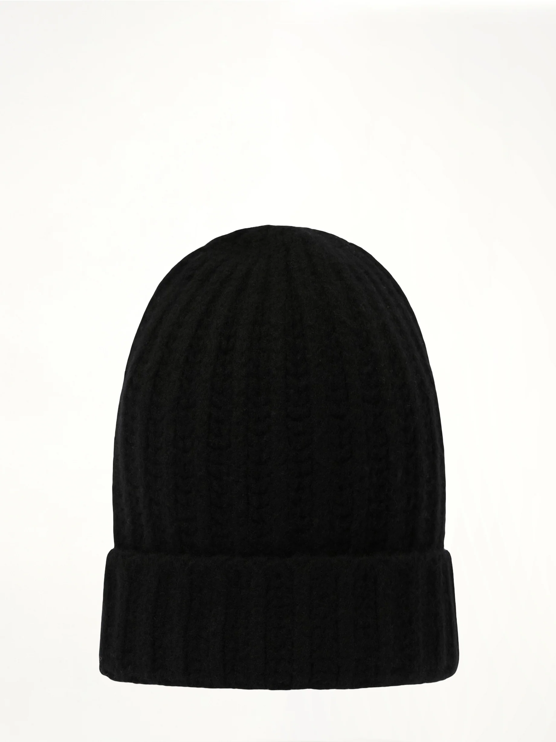 Four Stiches Beanie in Black - Image 2