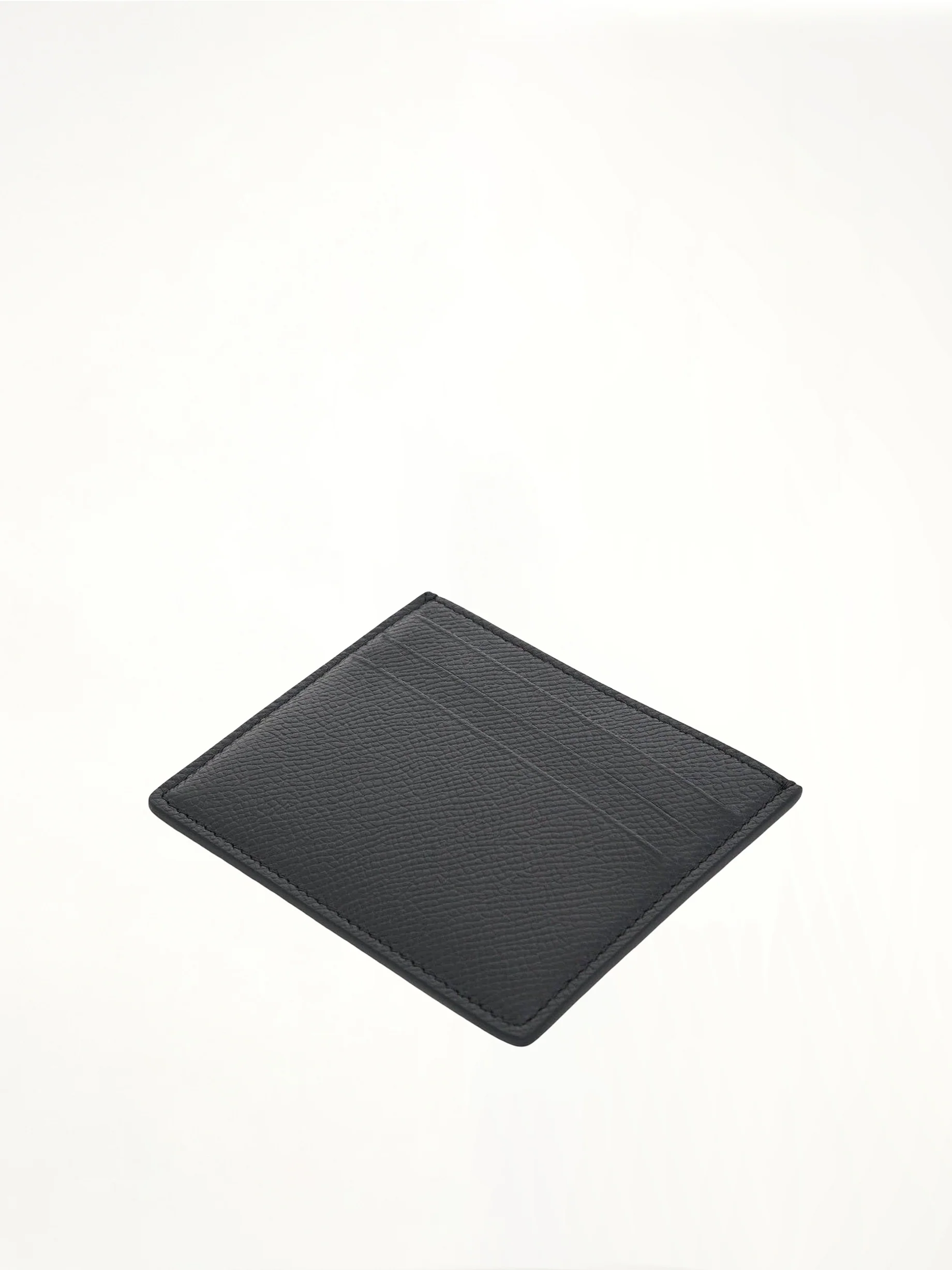 Four Stitch Logo 6CC Card Holder in Black - Image 3