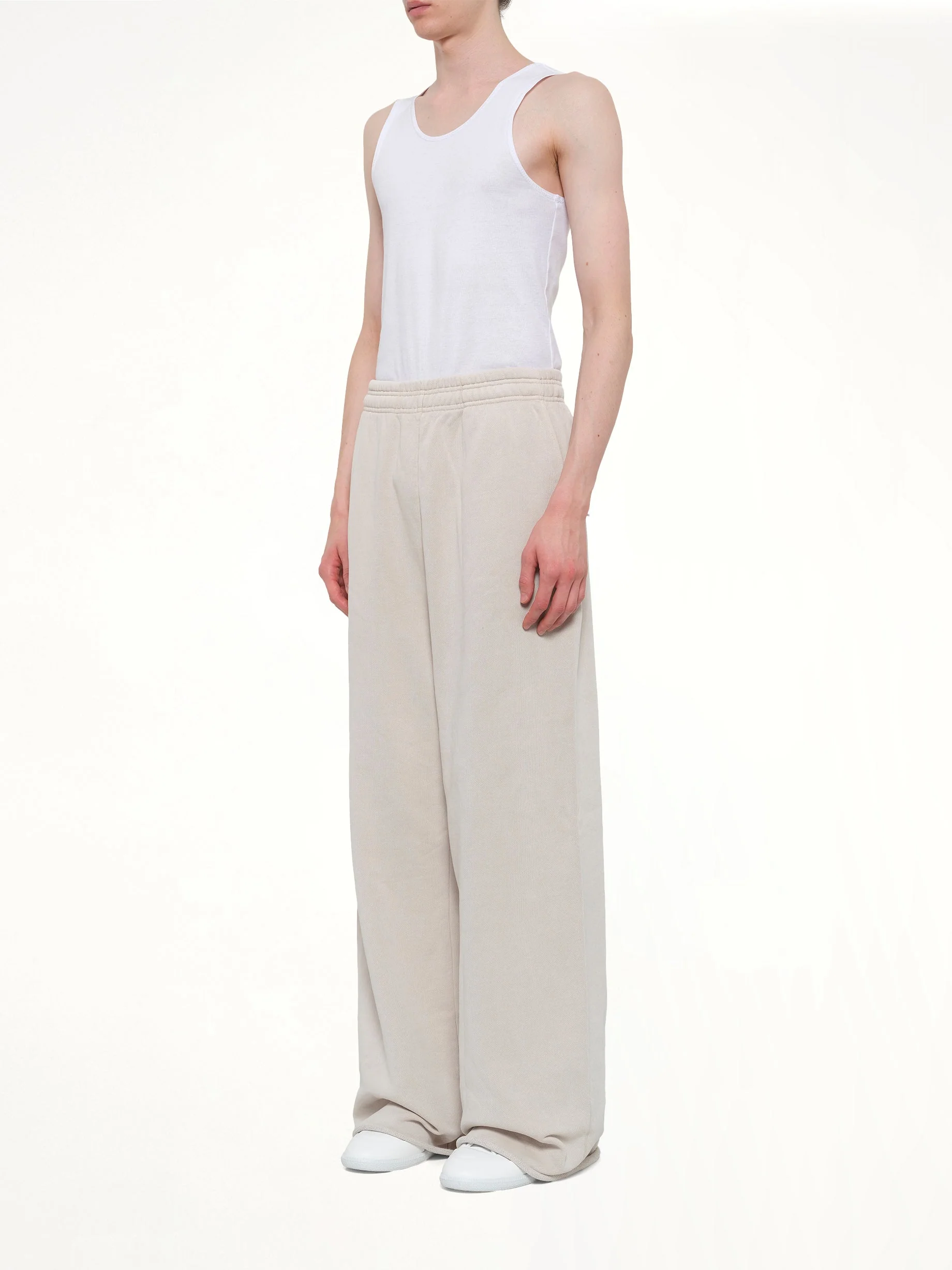 Full Sweatpant in Off White - Image 4