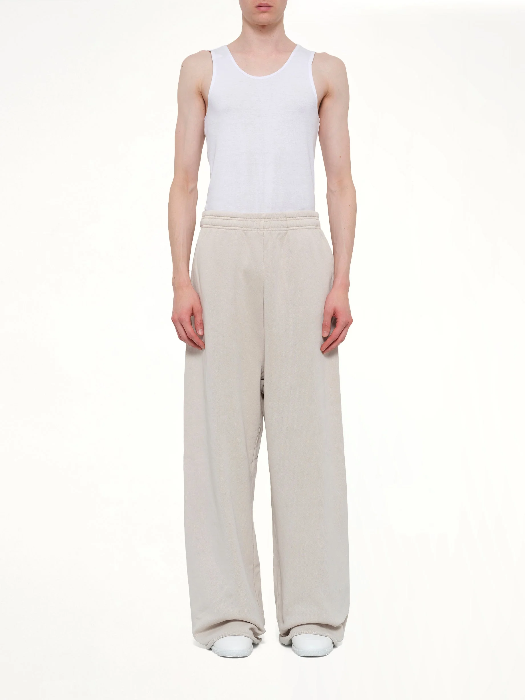 Full Sweatpant in Off White - Image 6