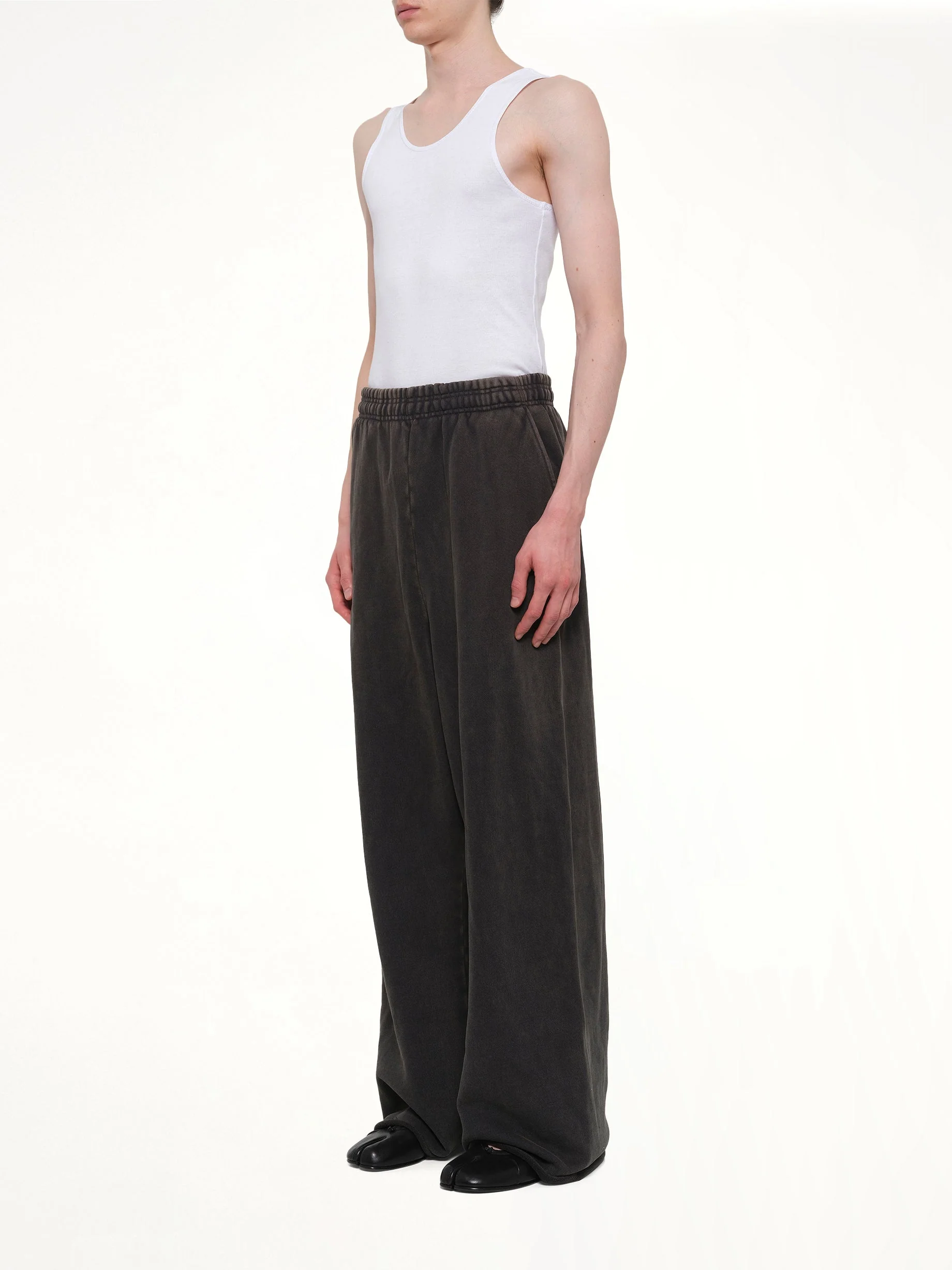 Full Sweatpant in Washed Black - Image 4