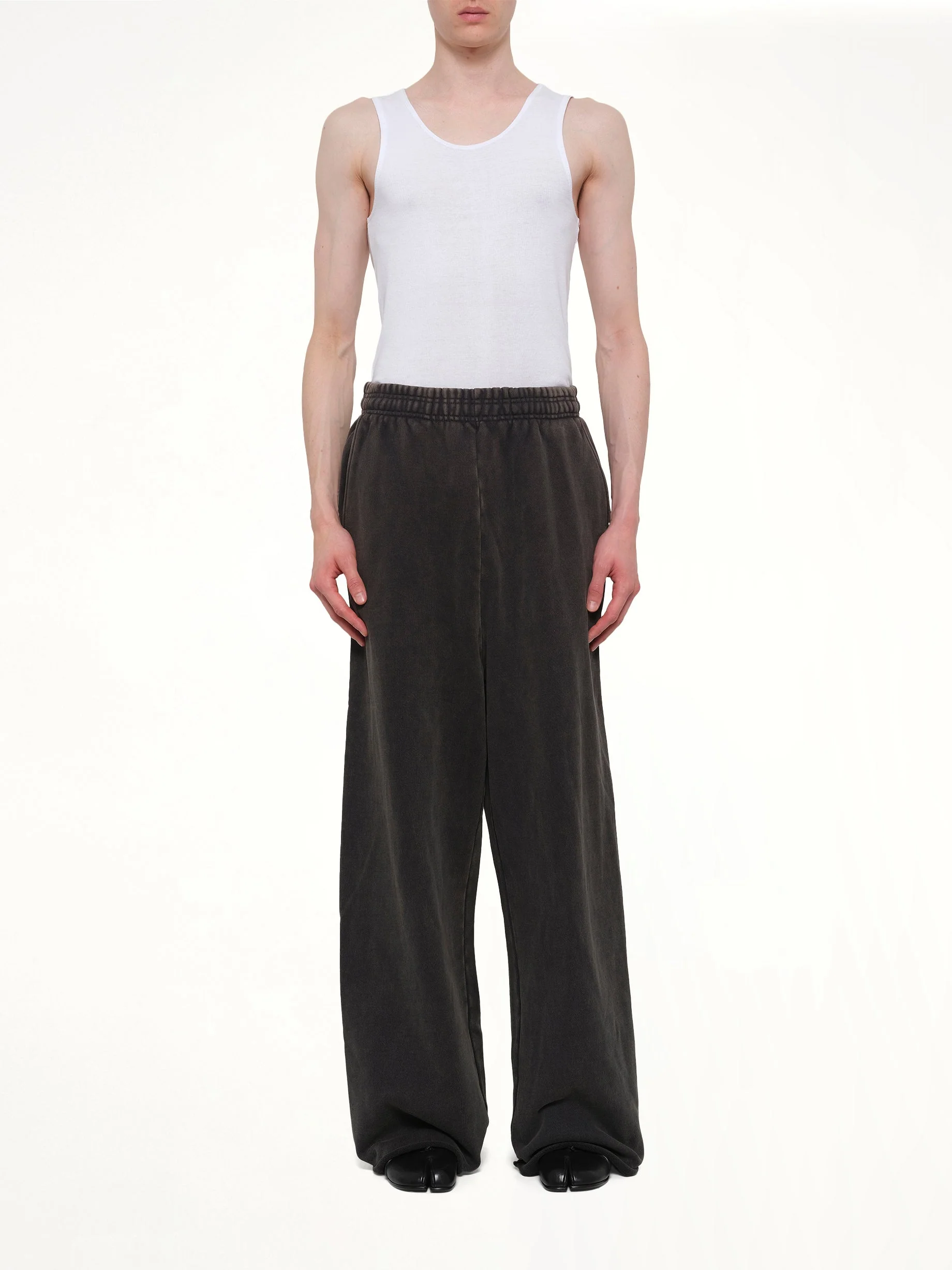 Full Sweatpant in Washed Black - Image 7
