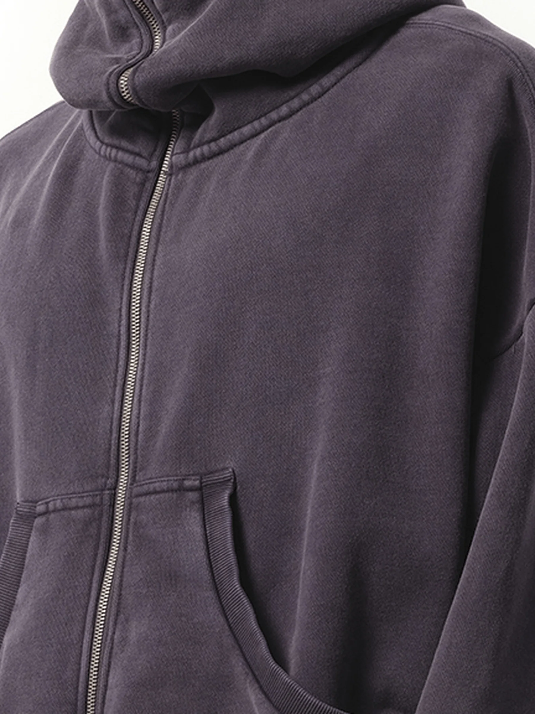 Full Zip Hoodie in Ink - Image 3
