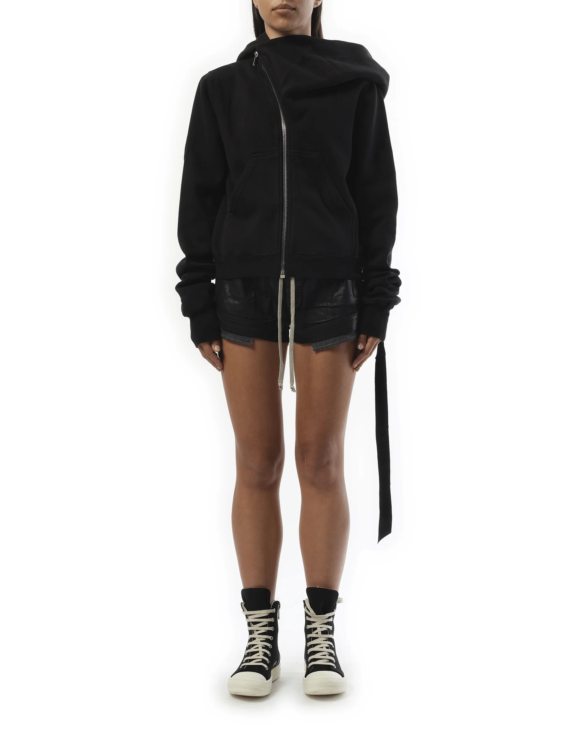Furka Mountain Hoodie in Black - Image 4