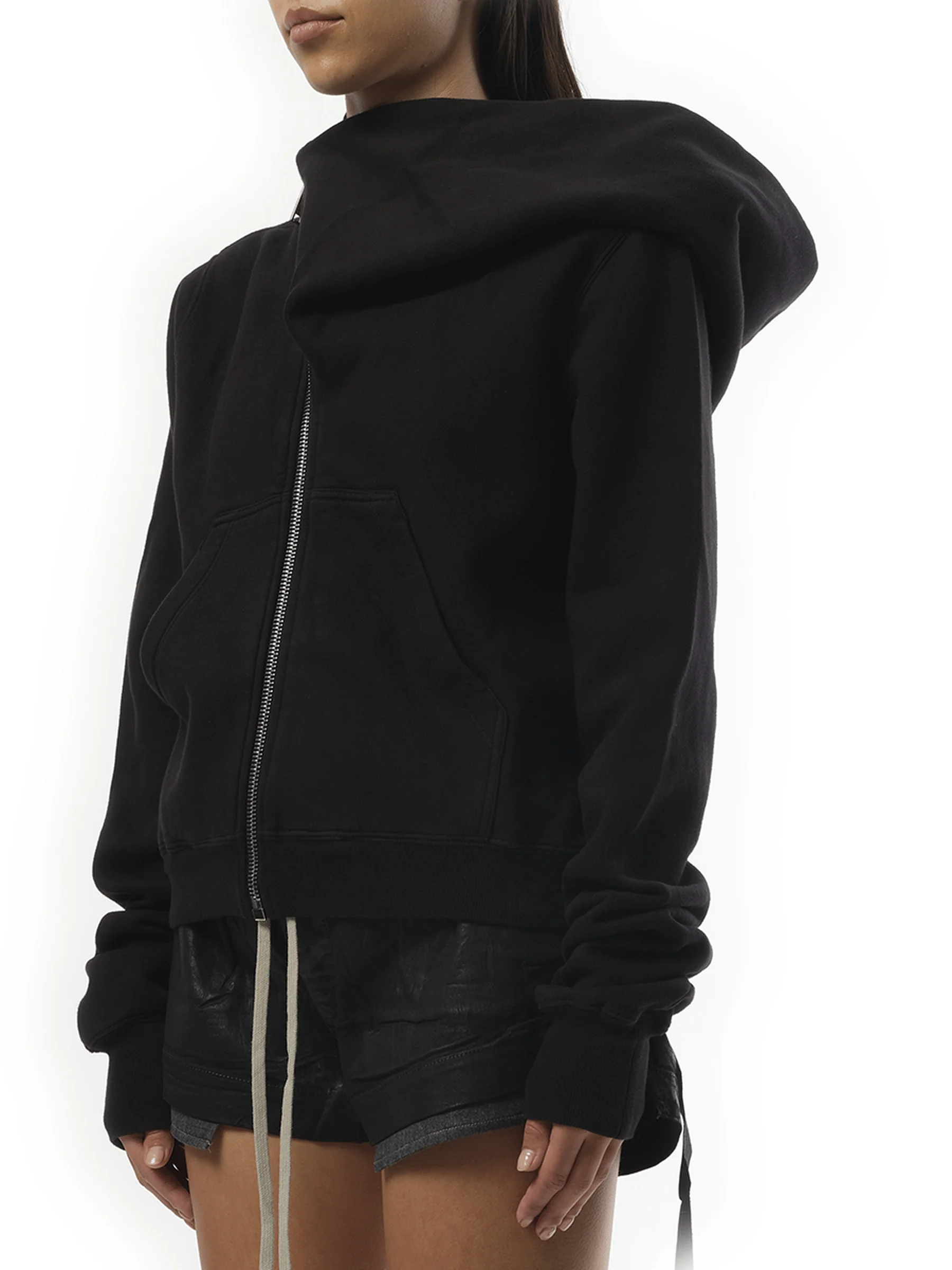 Furka Mountain Hoodie in Black - Image 5