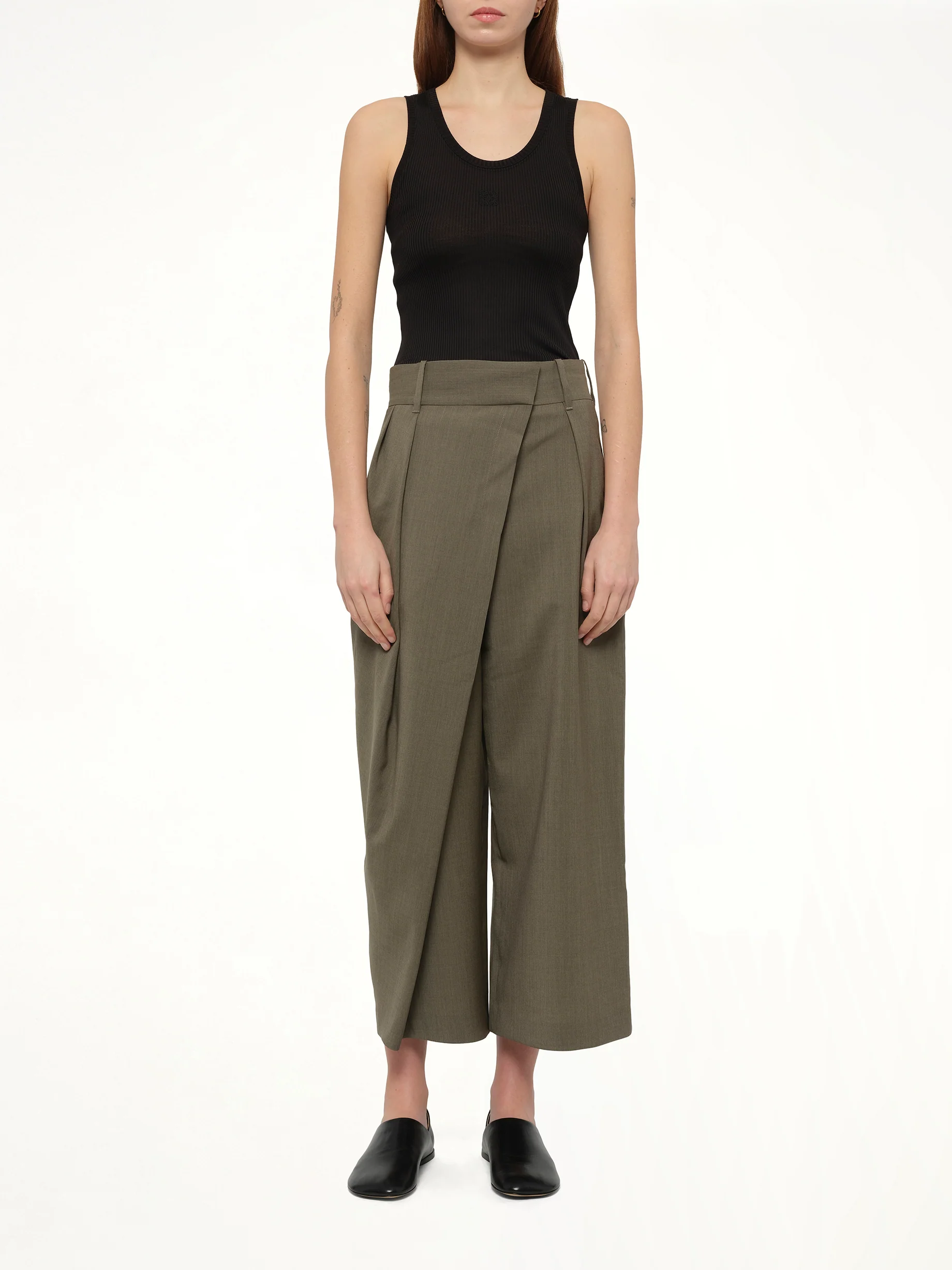 Anagram Tank Top in Black - Image 7