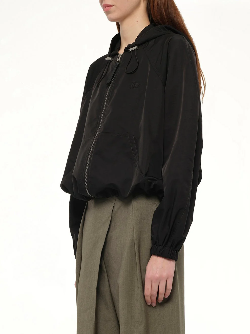 Balloon Jacket in Black - Image 3