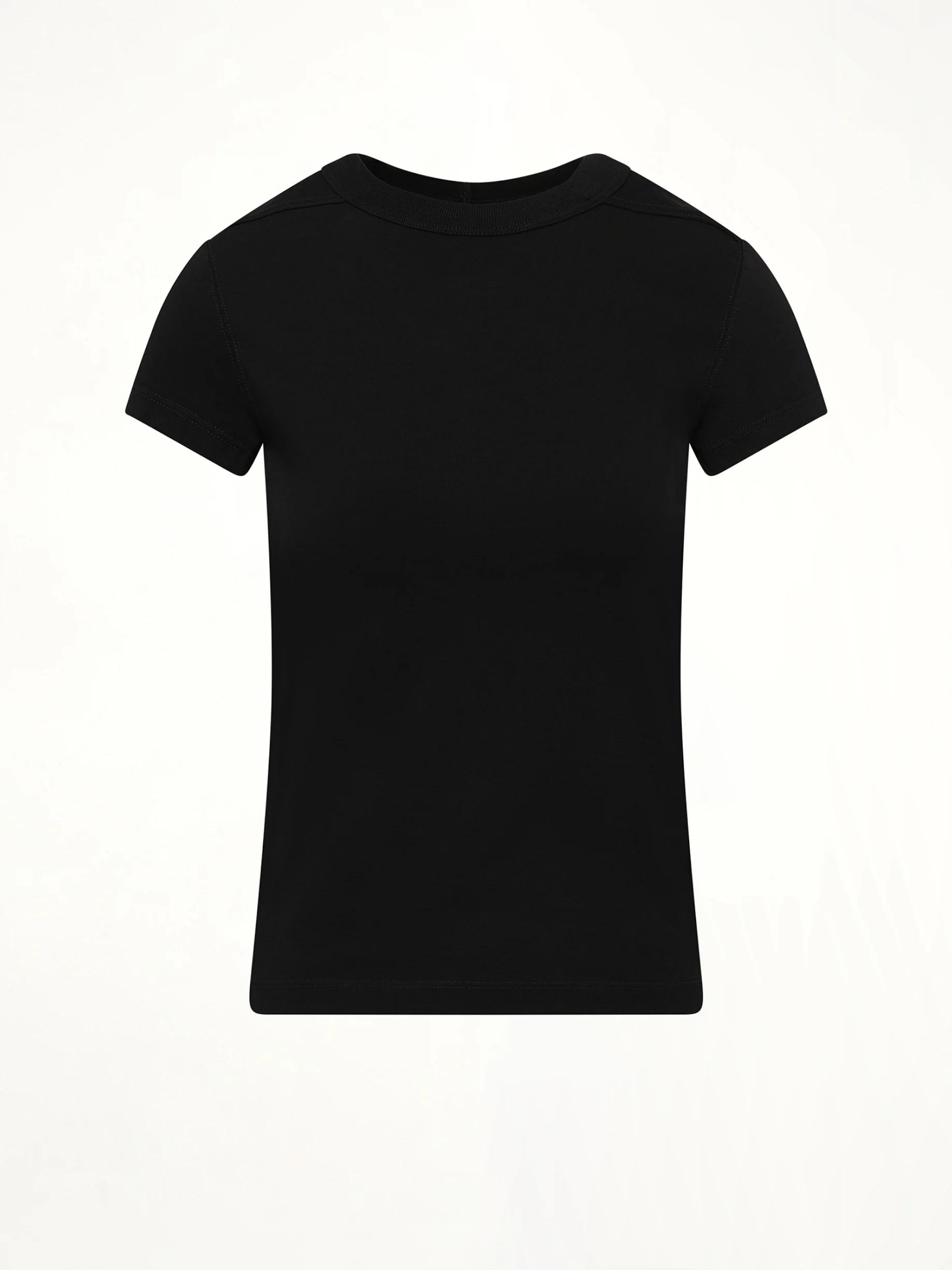Cropped Level T-Shirt in Black - Image 2
