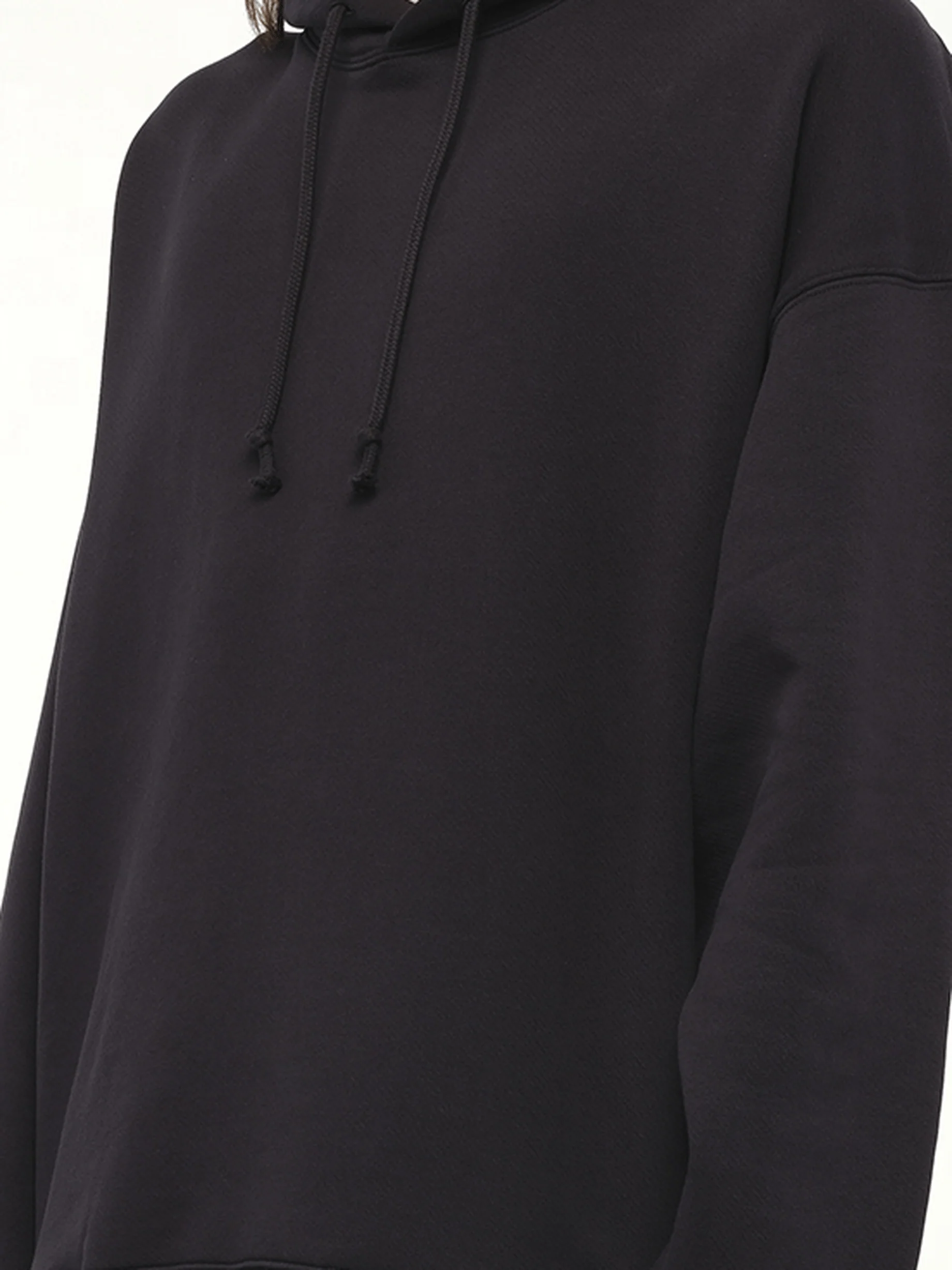 Graphic Hoodie in Black - Image 3