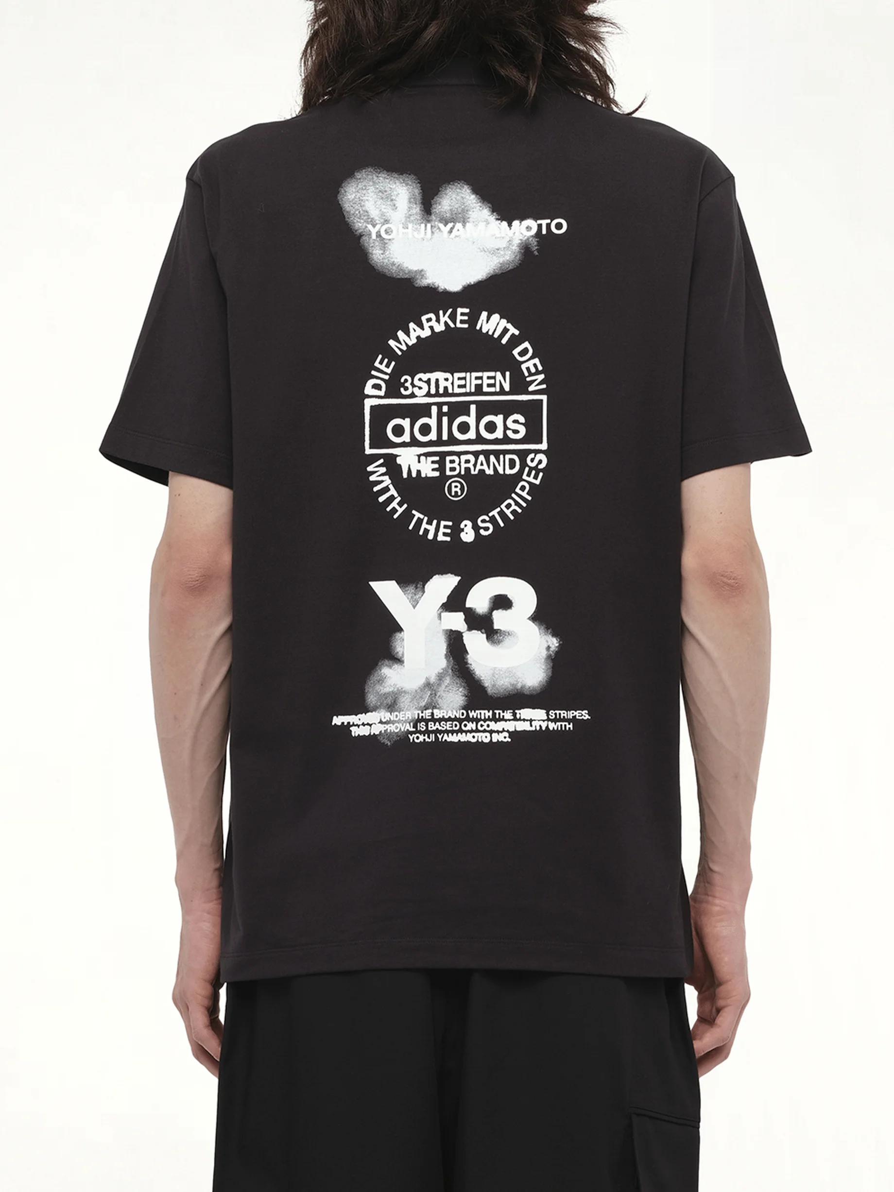 Graphic Short Sleeve T-Shirt in Black - Image 6