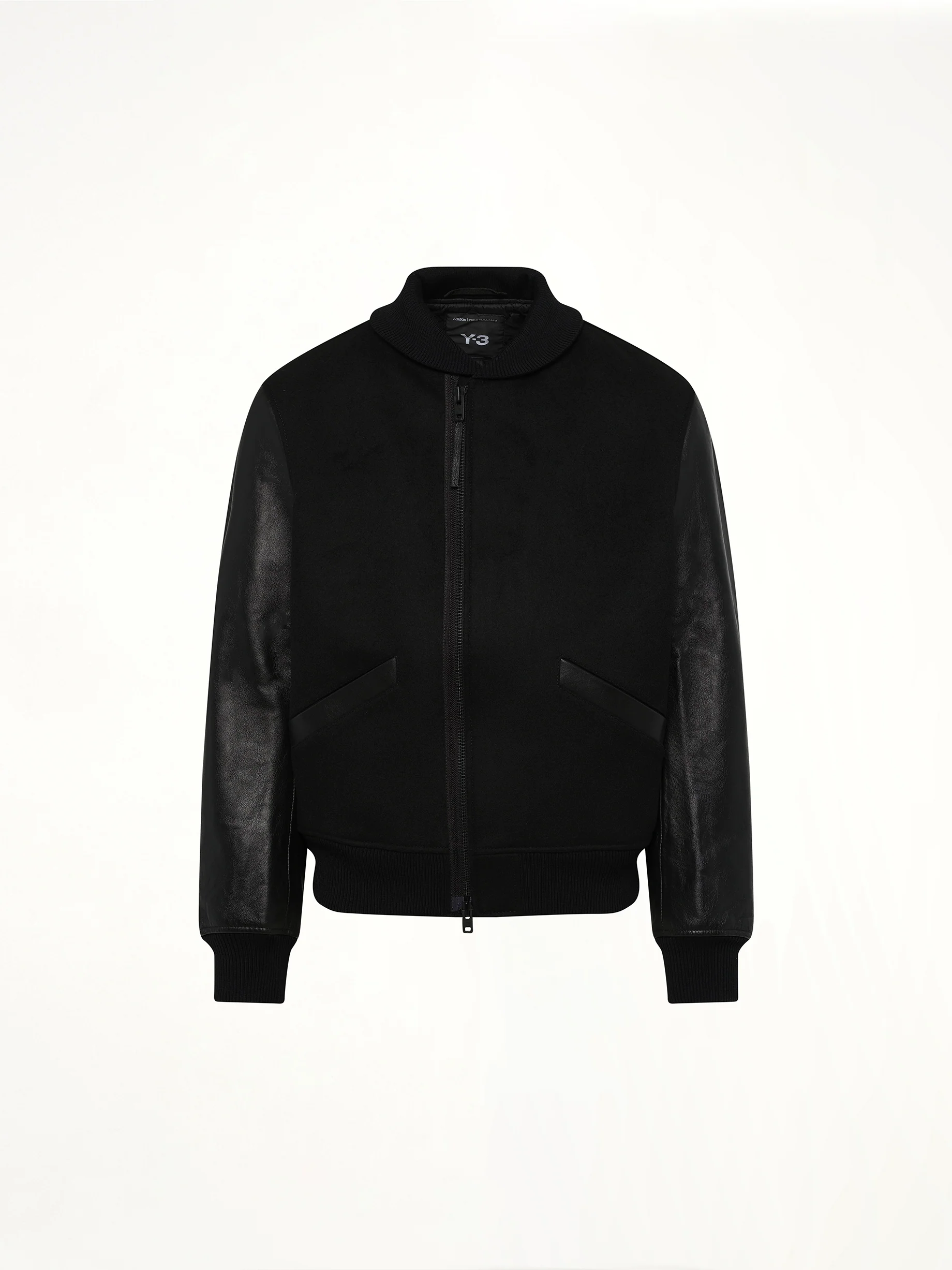 Letterman Jacket in Black - Image 2