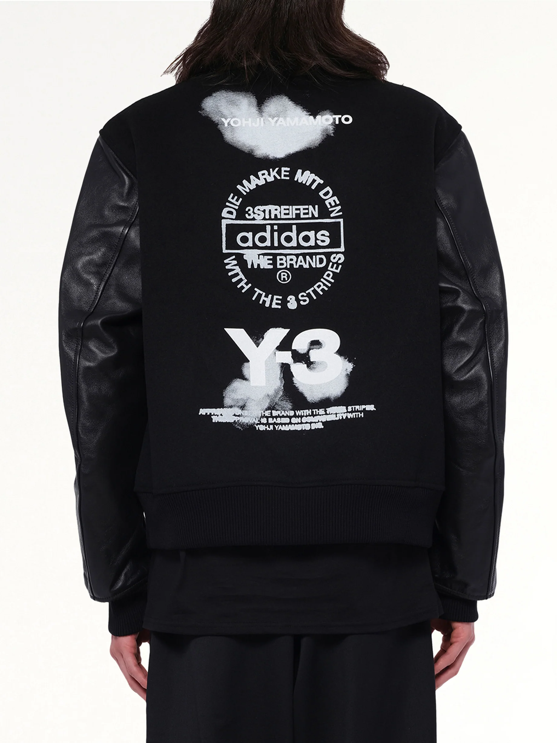 Letterman Jacket in Black - Image 5