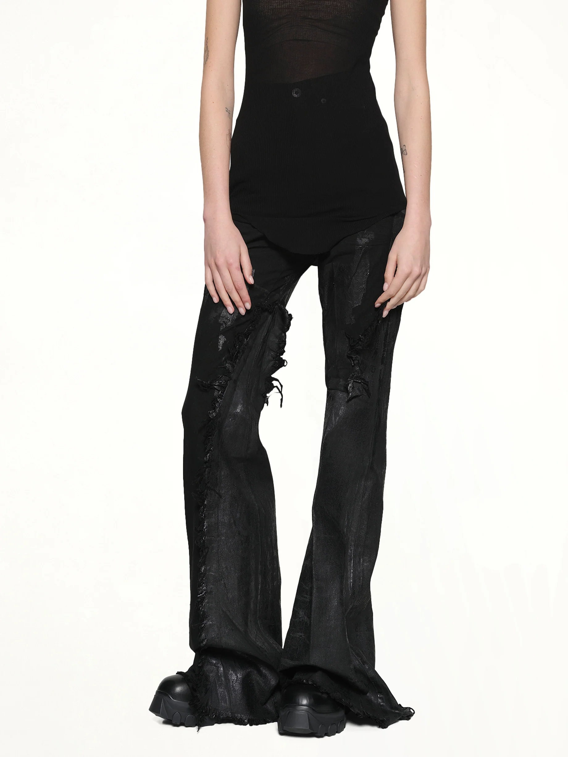 Bolan Bootcut in Black - Image 6