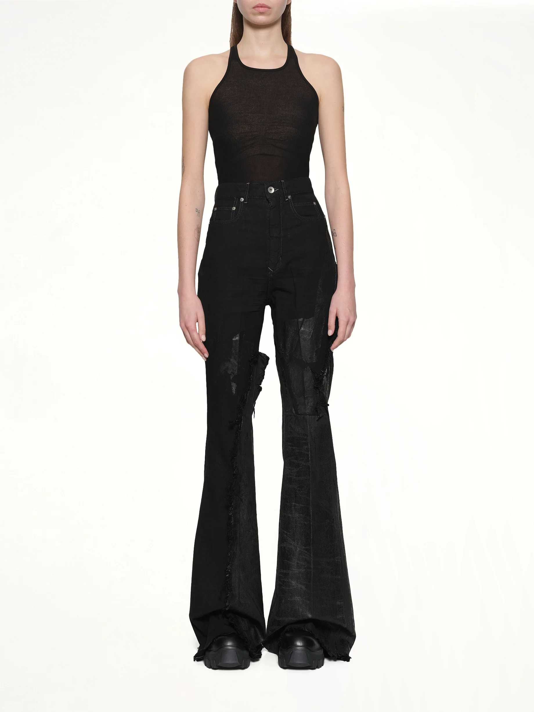 Bolan Bootcut in Black - Image 7