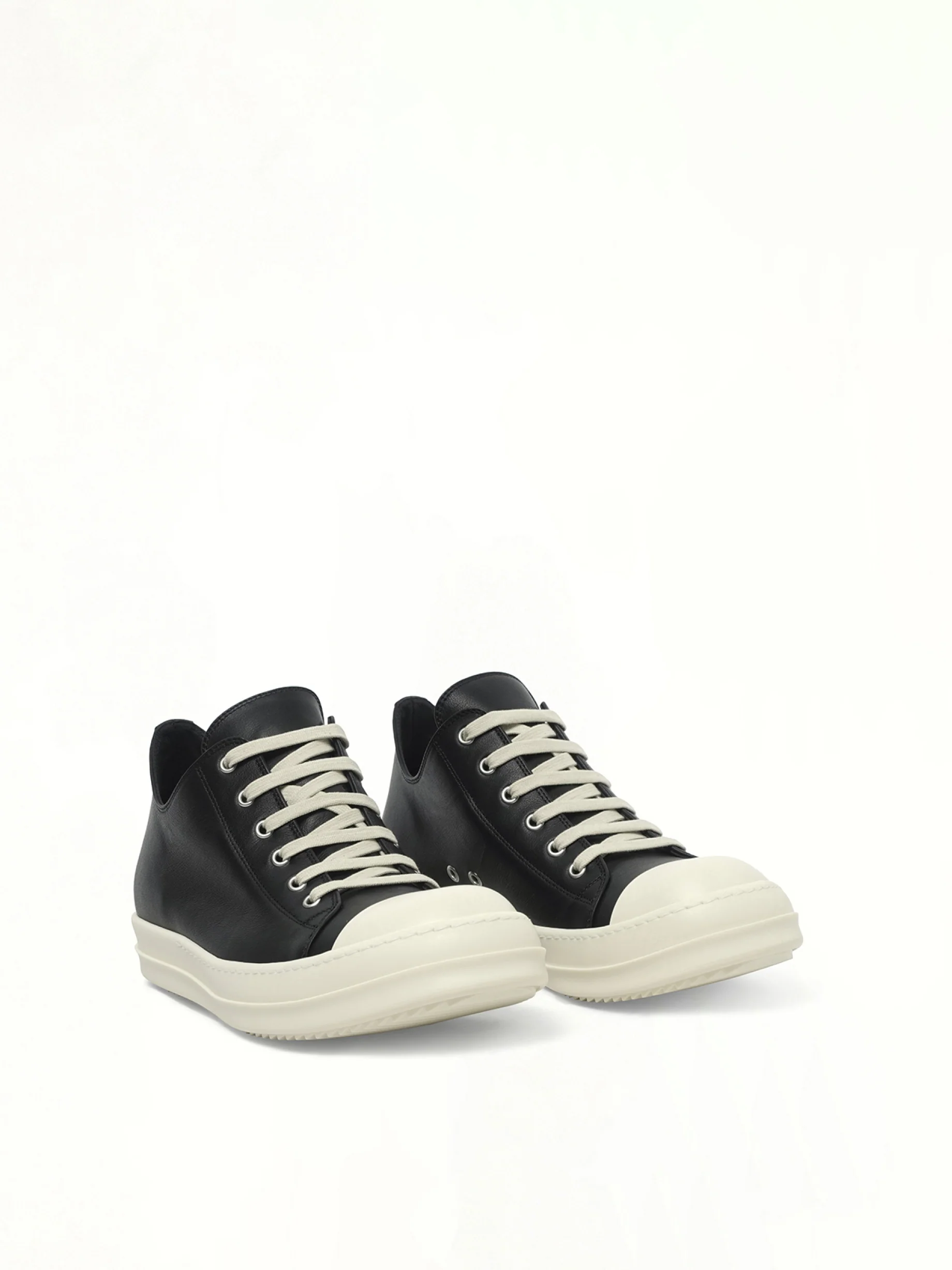 Low Sneaks in Black/Milk/Milk - Image 2