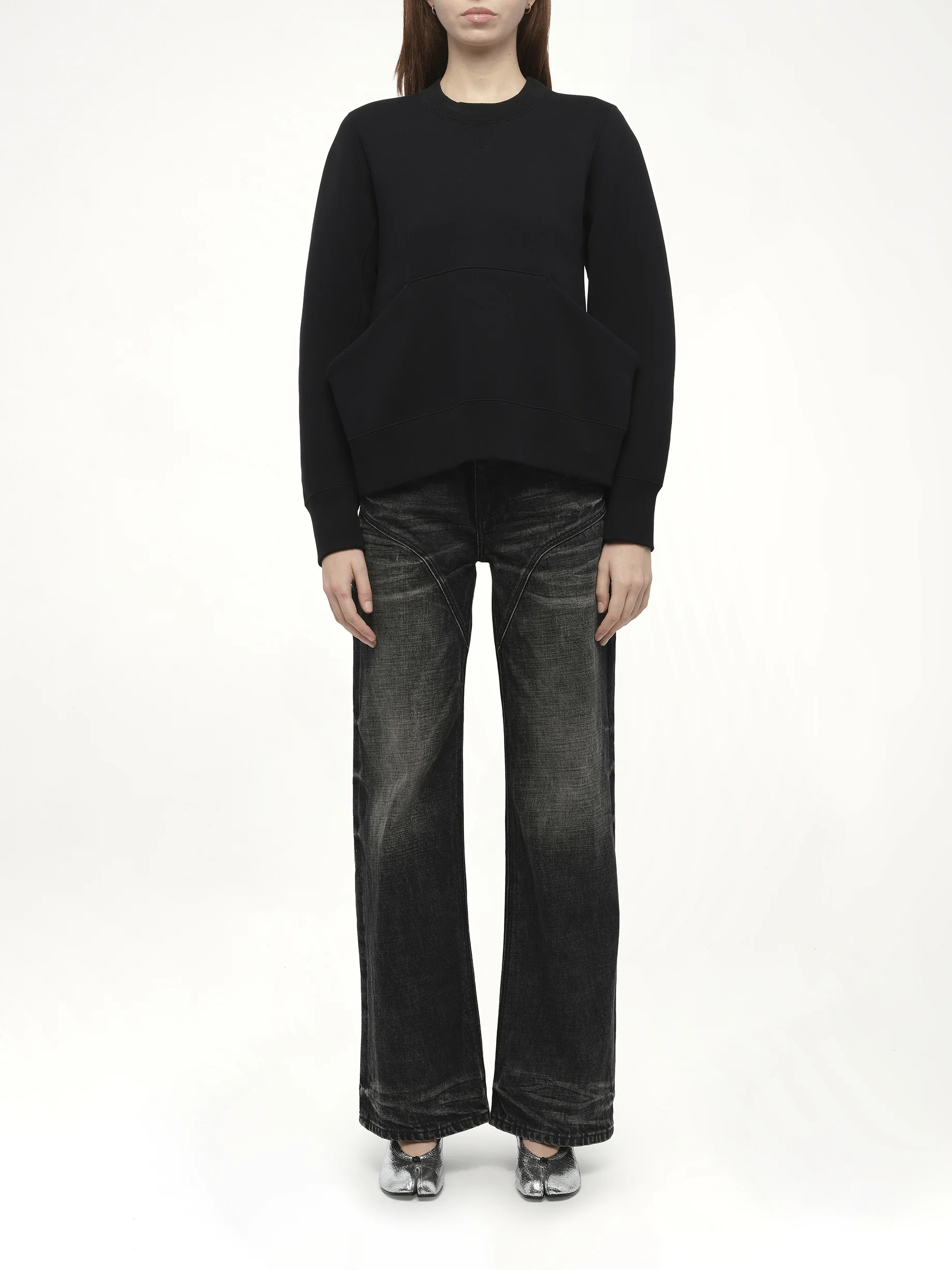 Sponge Sweat Pullover in Black - Image 7