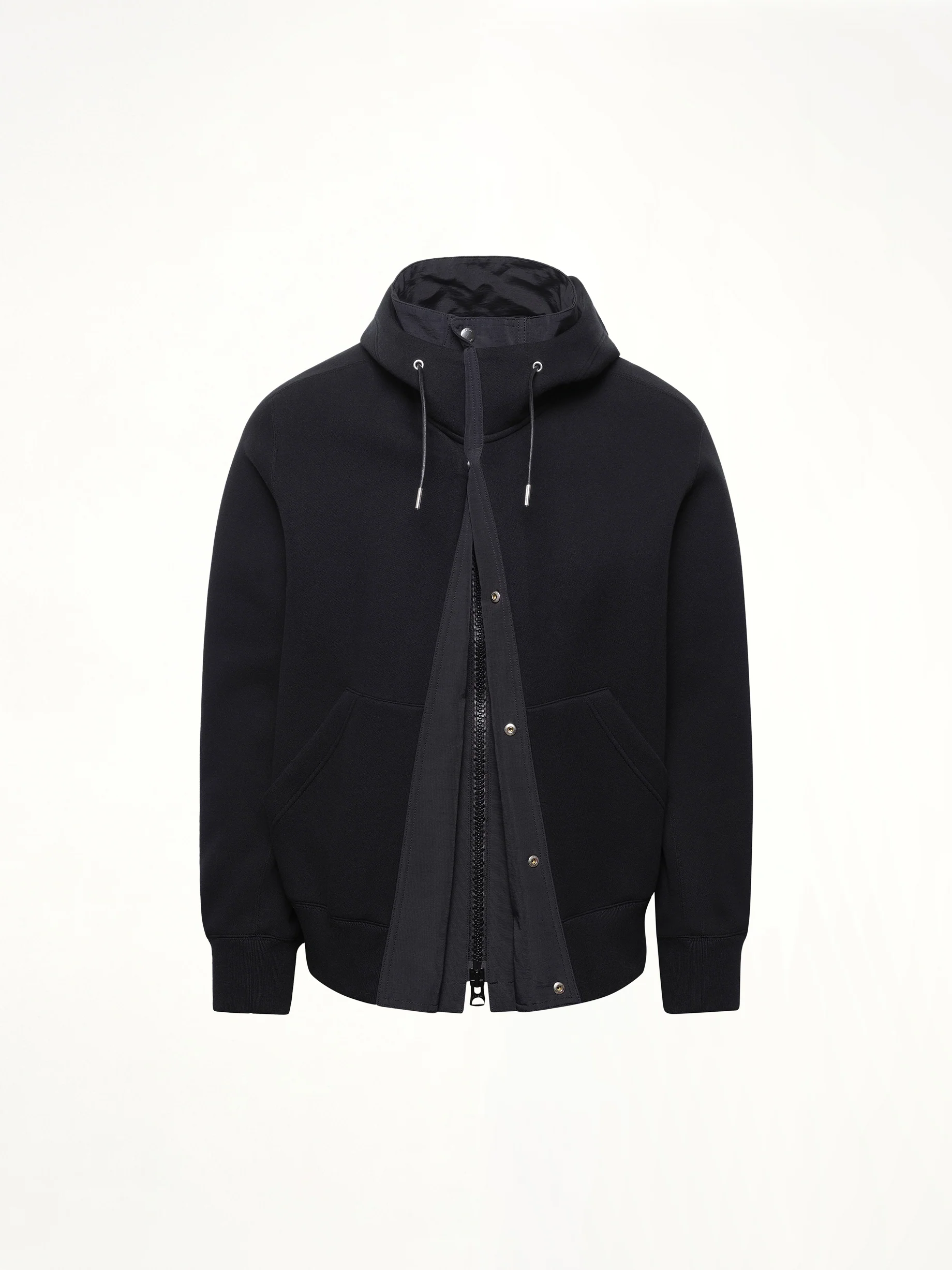 Sponge Sweat x Grosgrain Hoodie in Black - Image 2