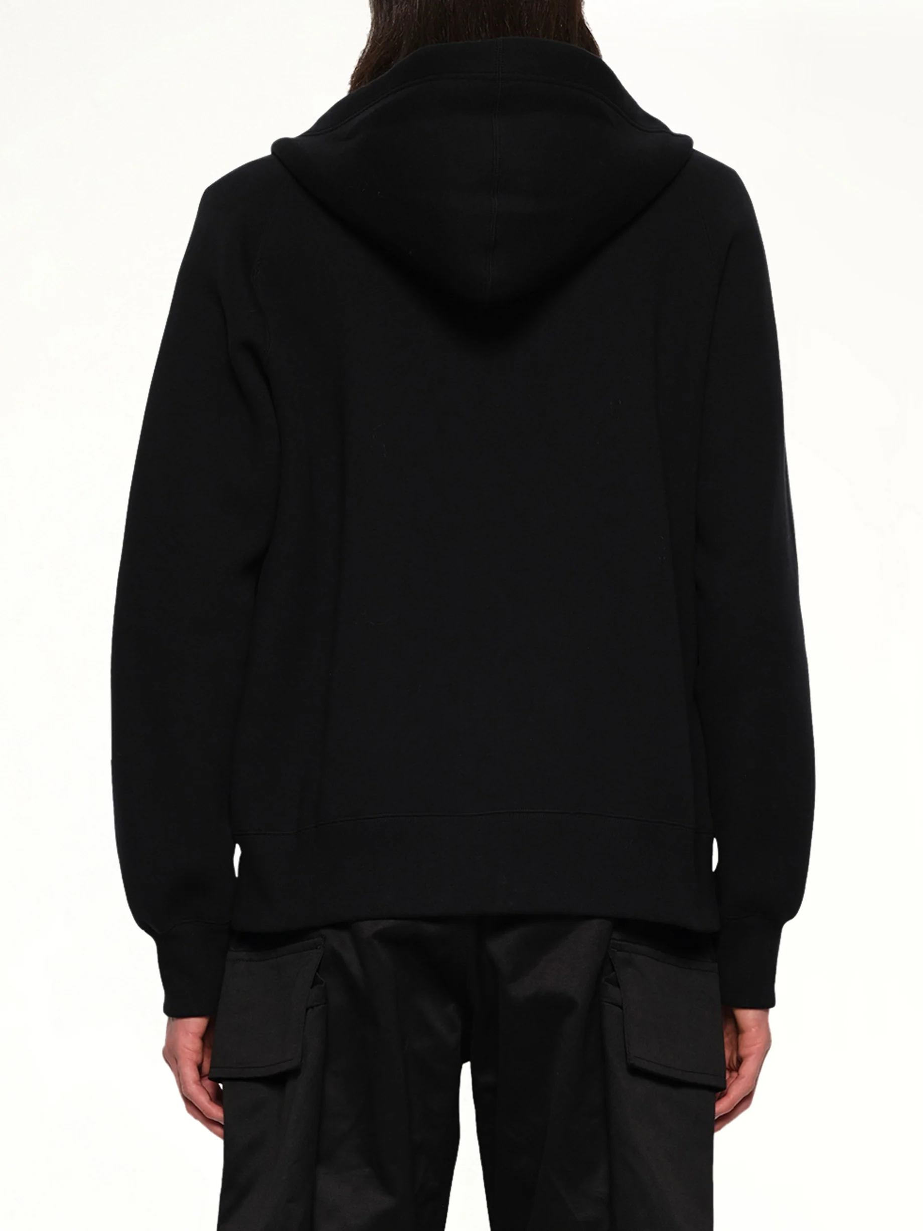 Sponge Sweat x Grosgrain Hoodie in Black - Image 5