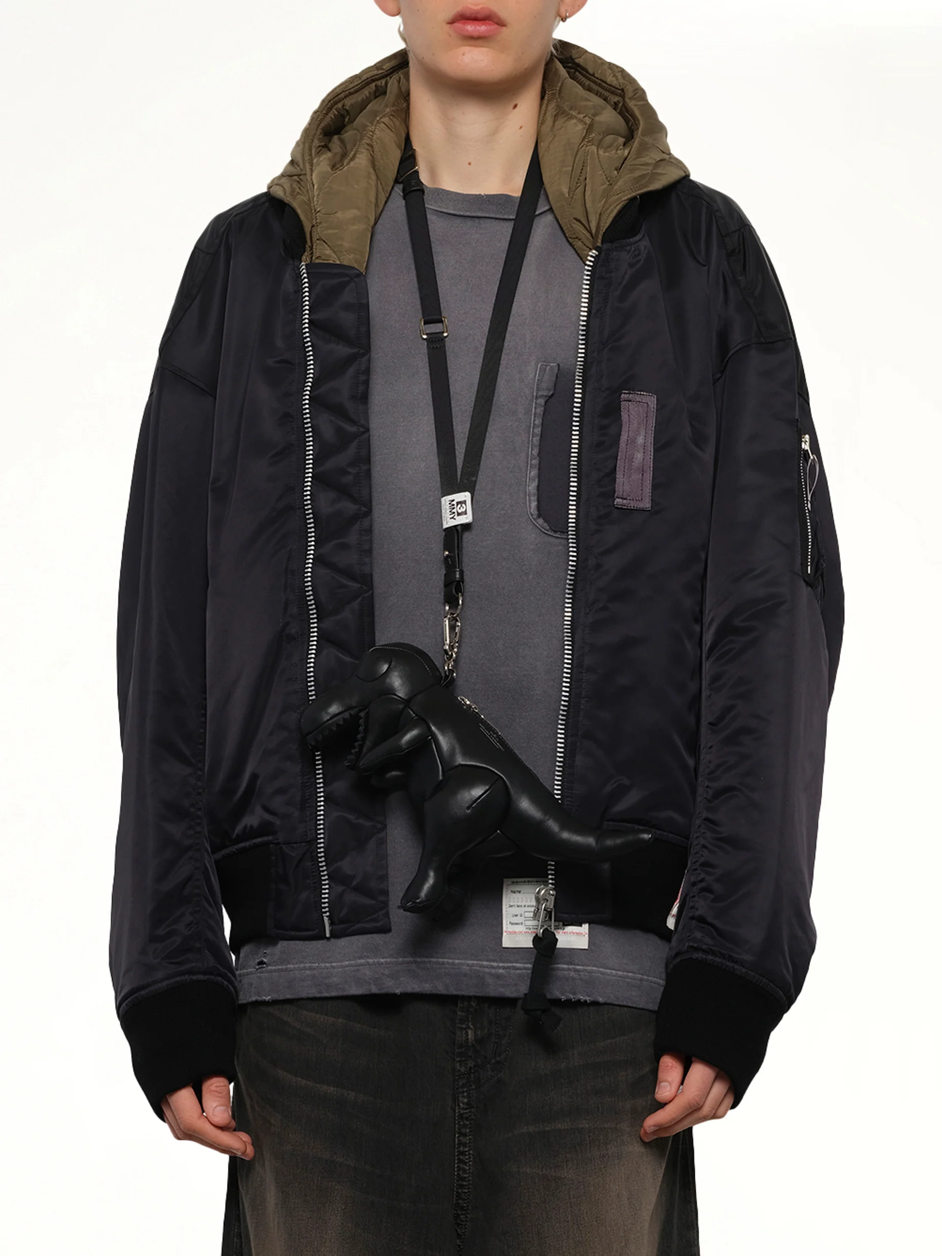 T-Rex Mini Bag in Black - Image 4