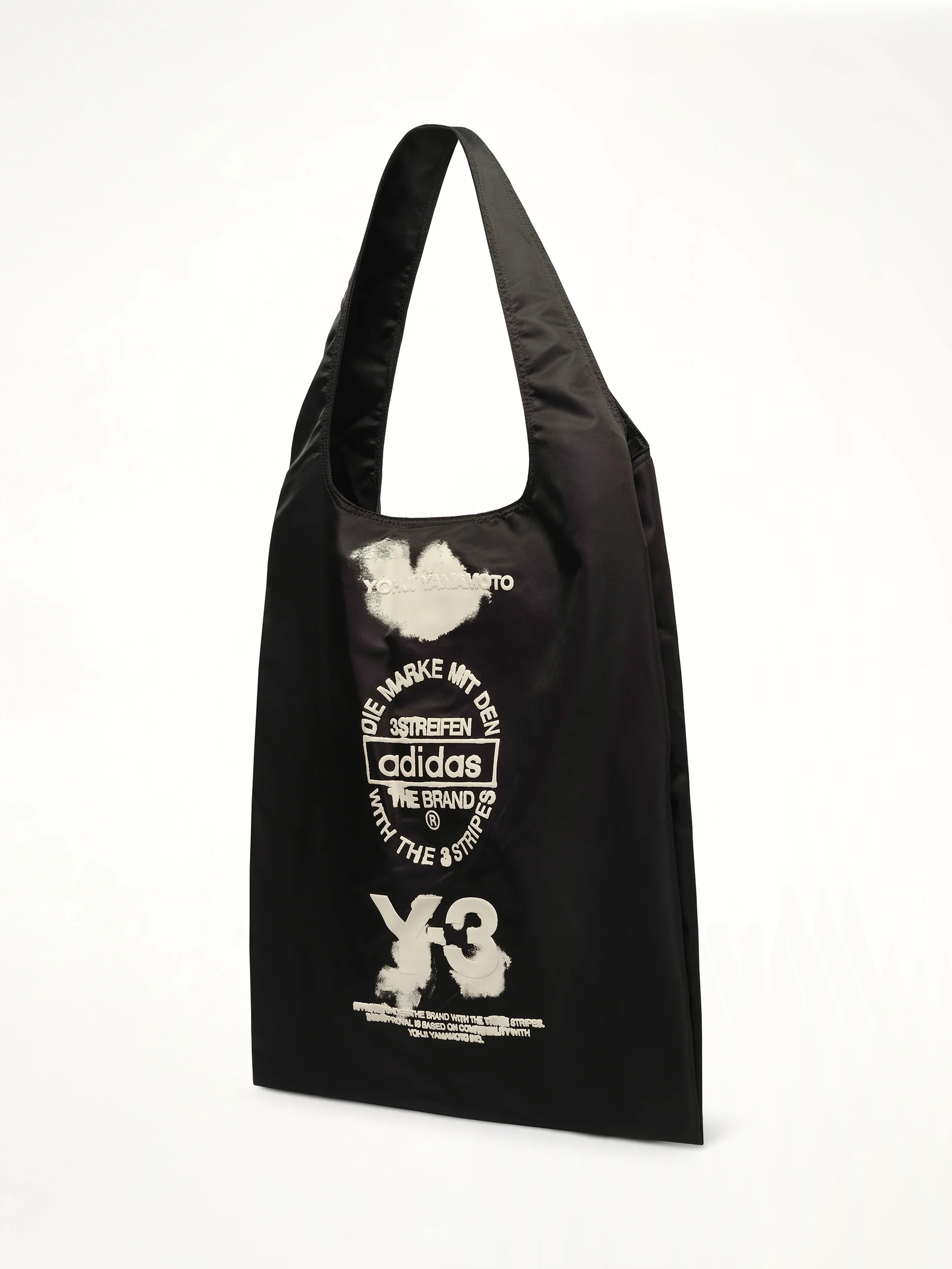 Y-3 Tote Bag in Black - Image 2