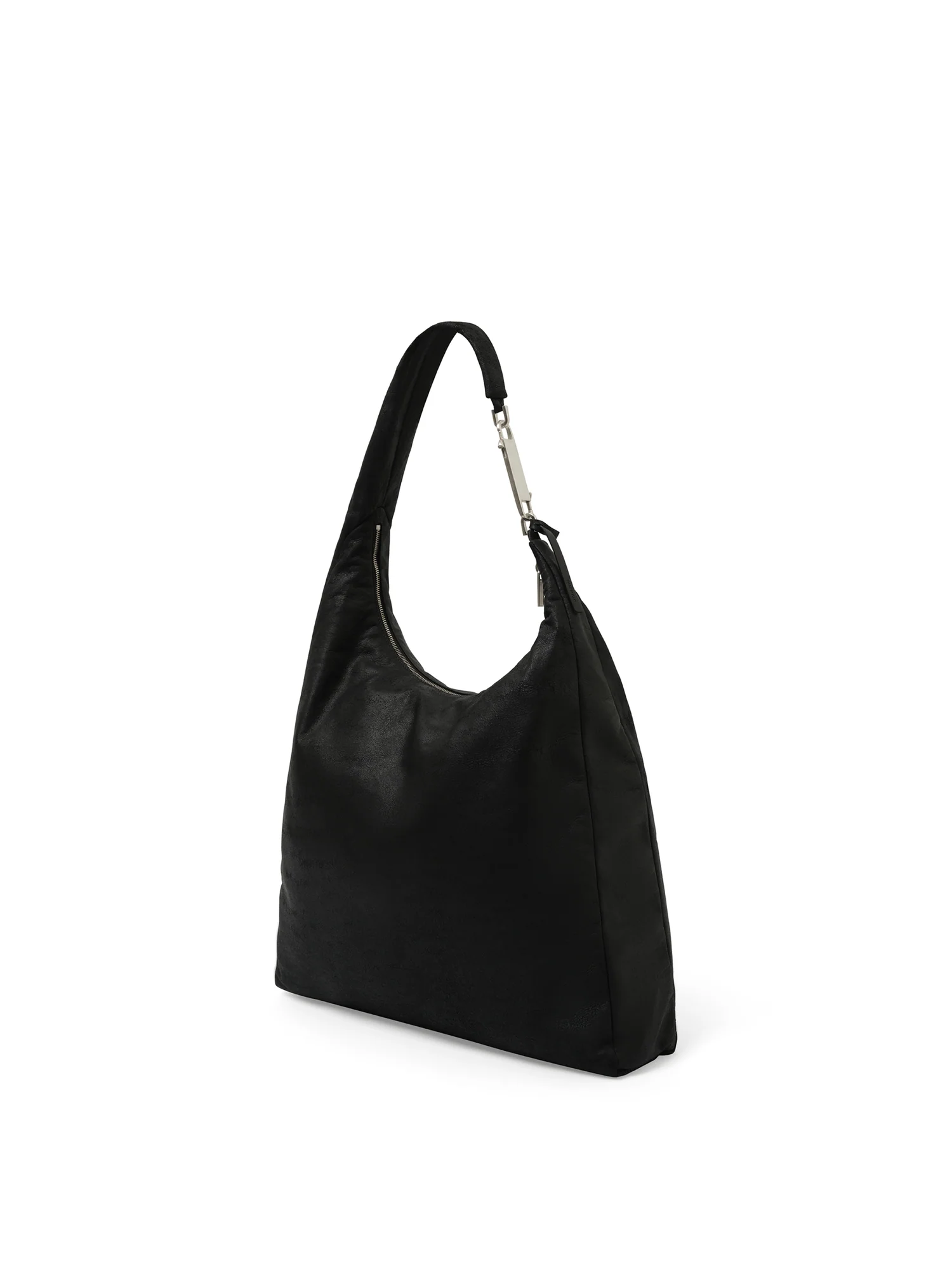 Gemini Lamb Leather Bag in Black - Image 2