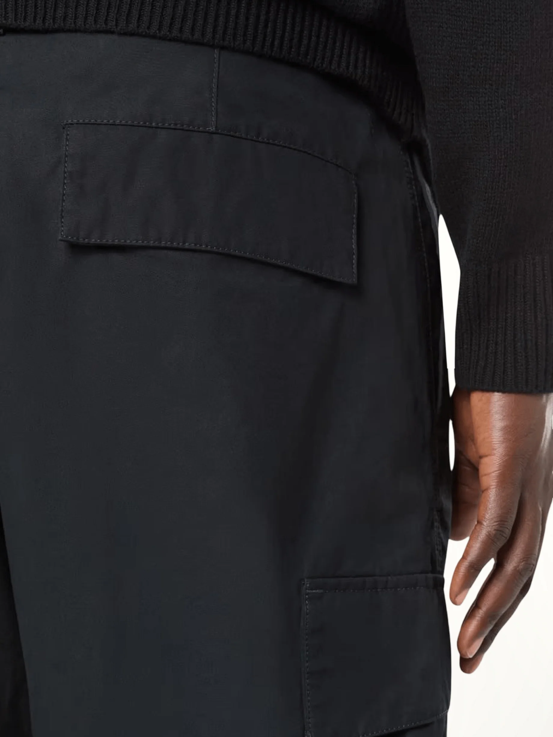 Ghost Cargo Trouser in Black - Image 5