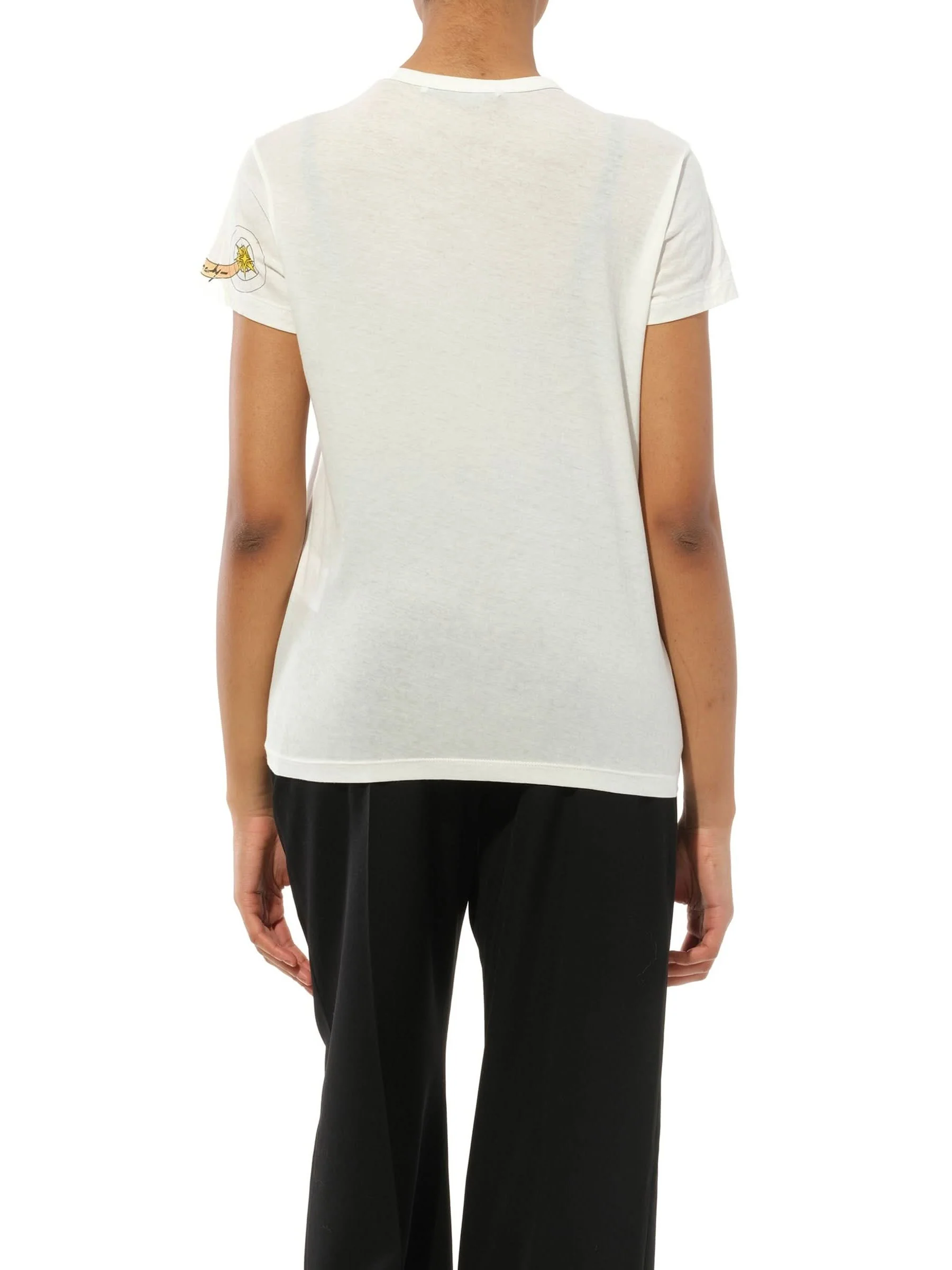 Aries T-Shirt Ecru - Image 6
