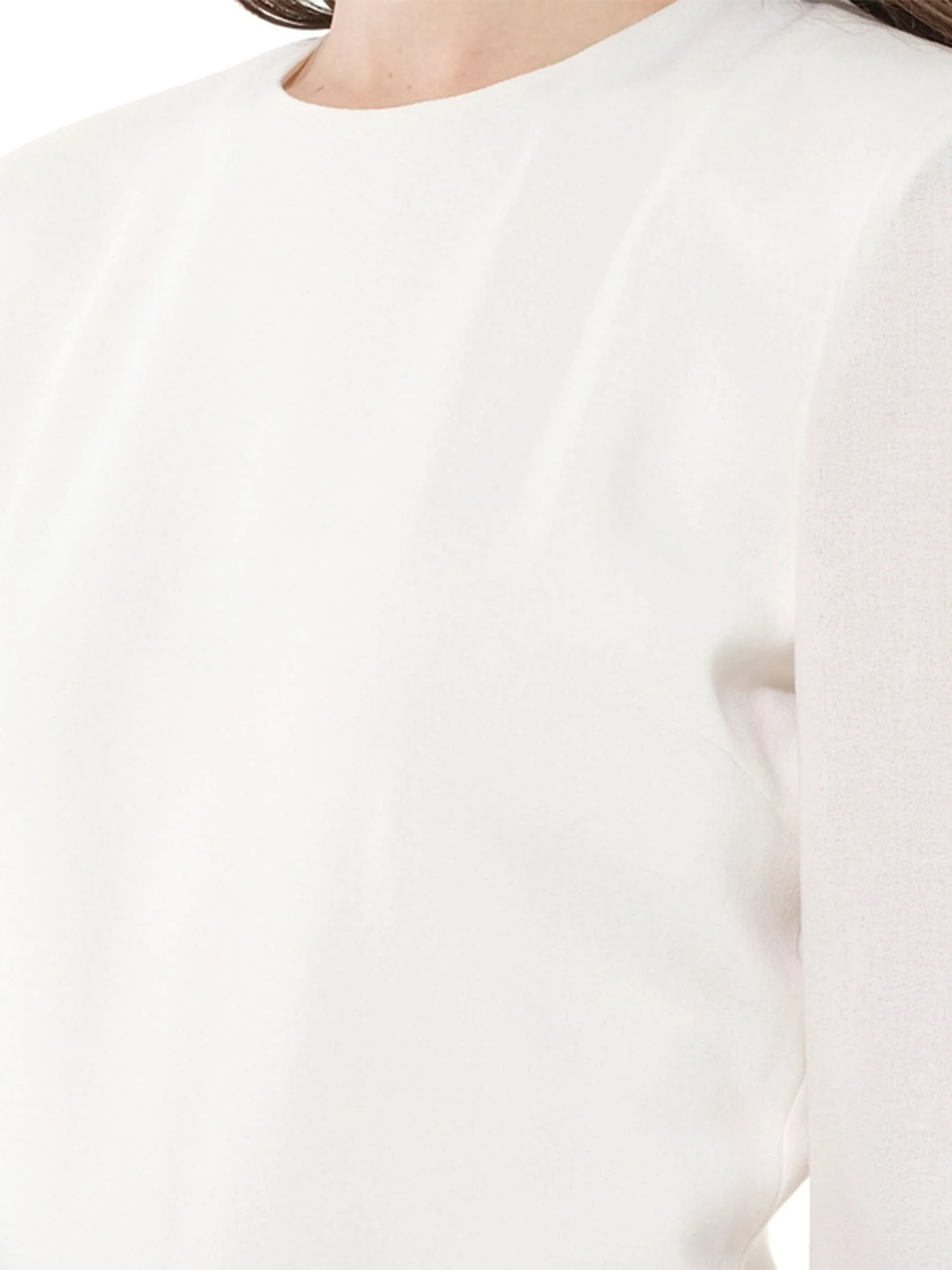 Asymetric Dress in Black/White - Image 2