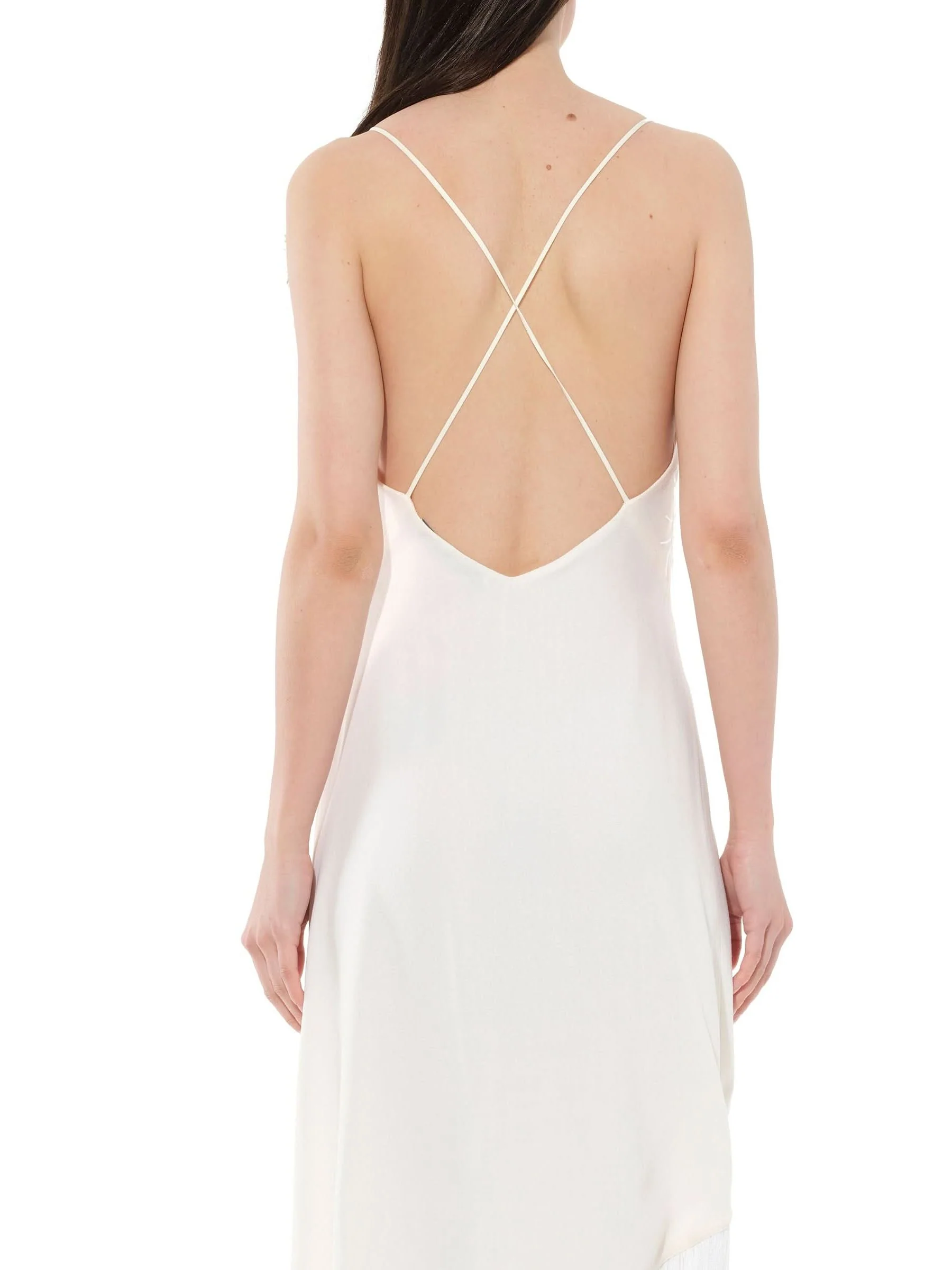 Fringes Dress in White - Image 6