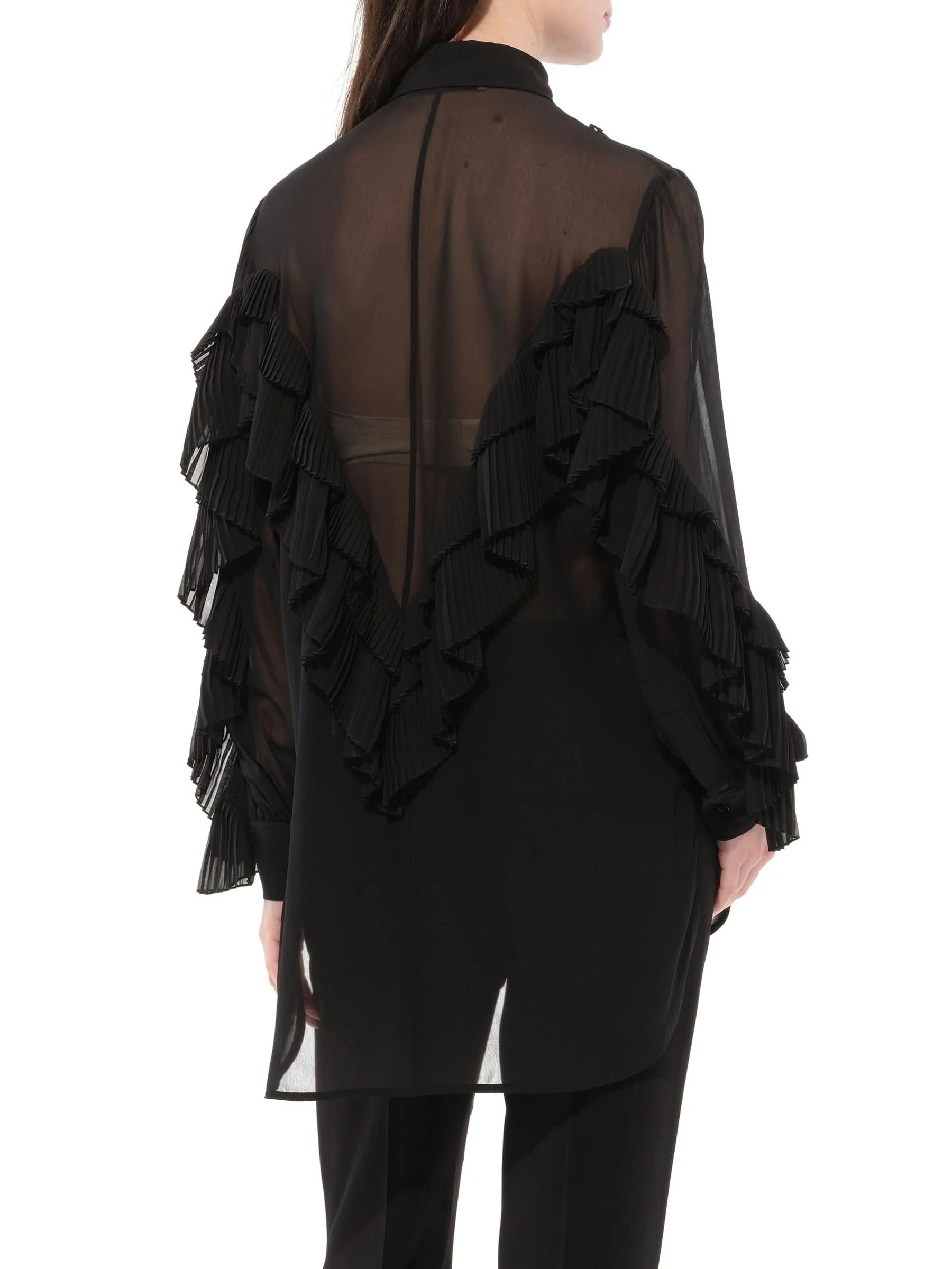 Long Sleeves Shirts in Black - Image 6