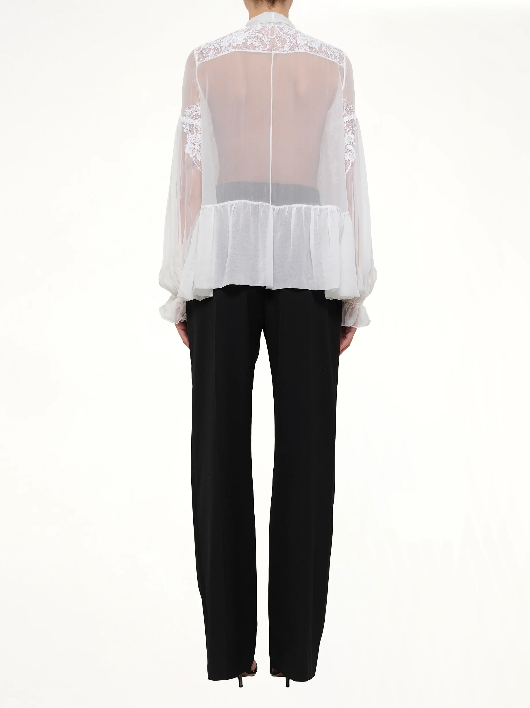 Givenchy Long Sleeve Tops in White - Image 4