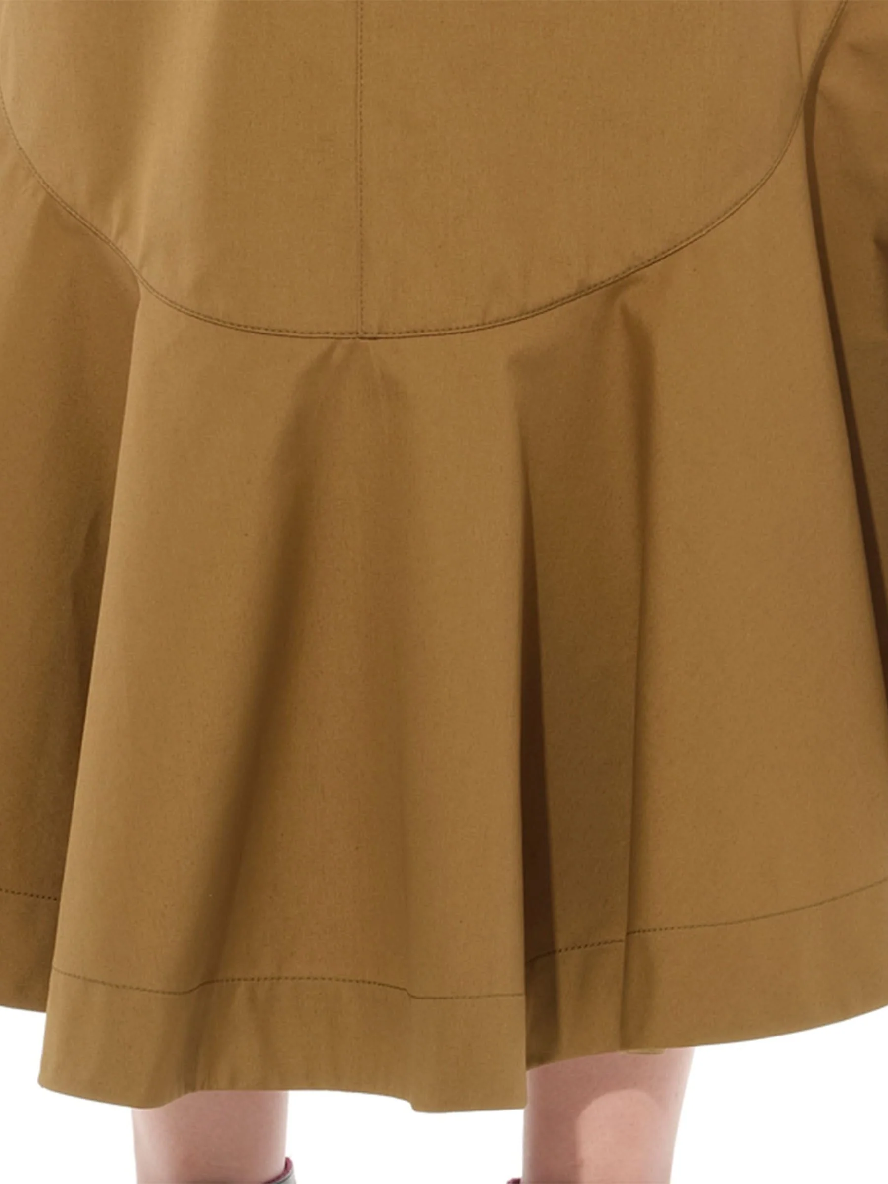 Midi Skirt in Beige - Image 3