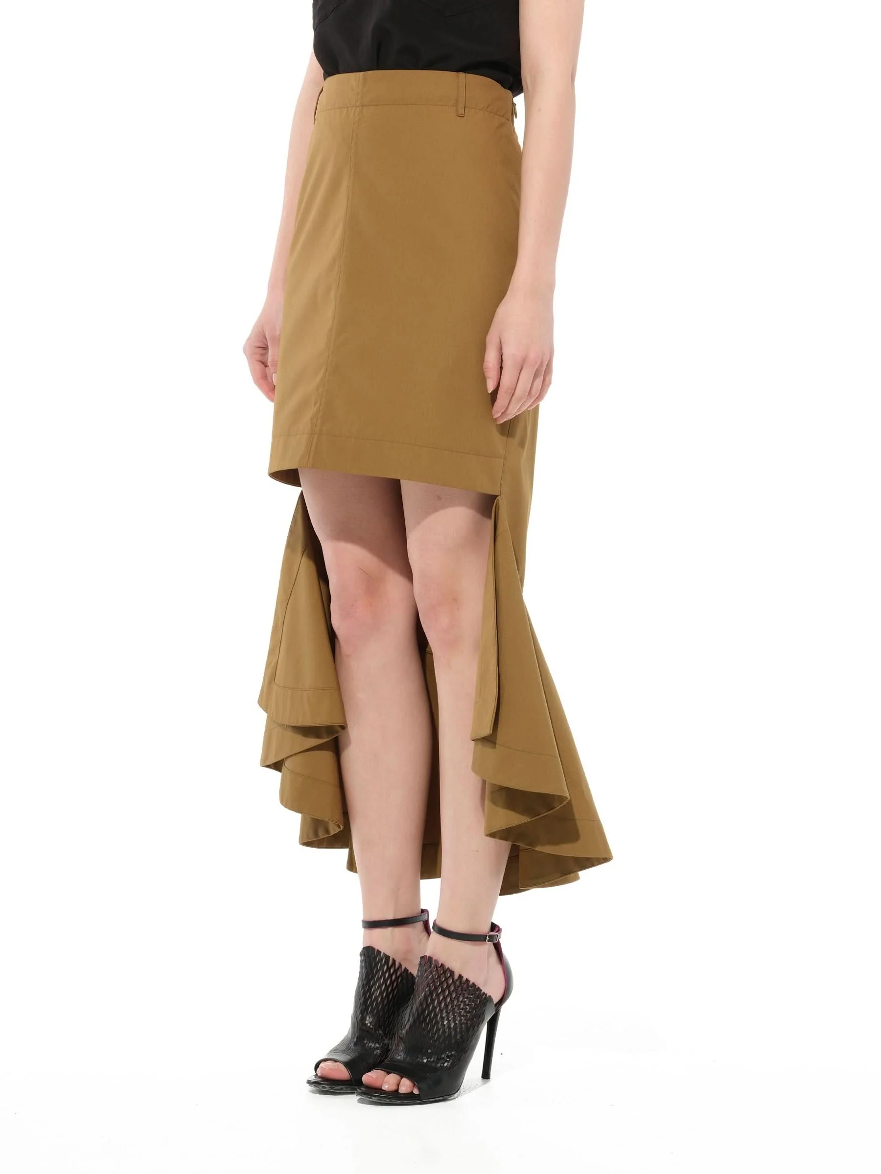 Midi Skirt in Beige - Image 5