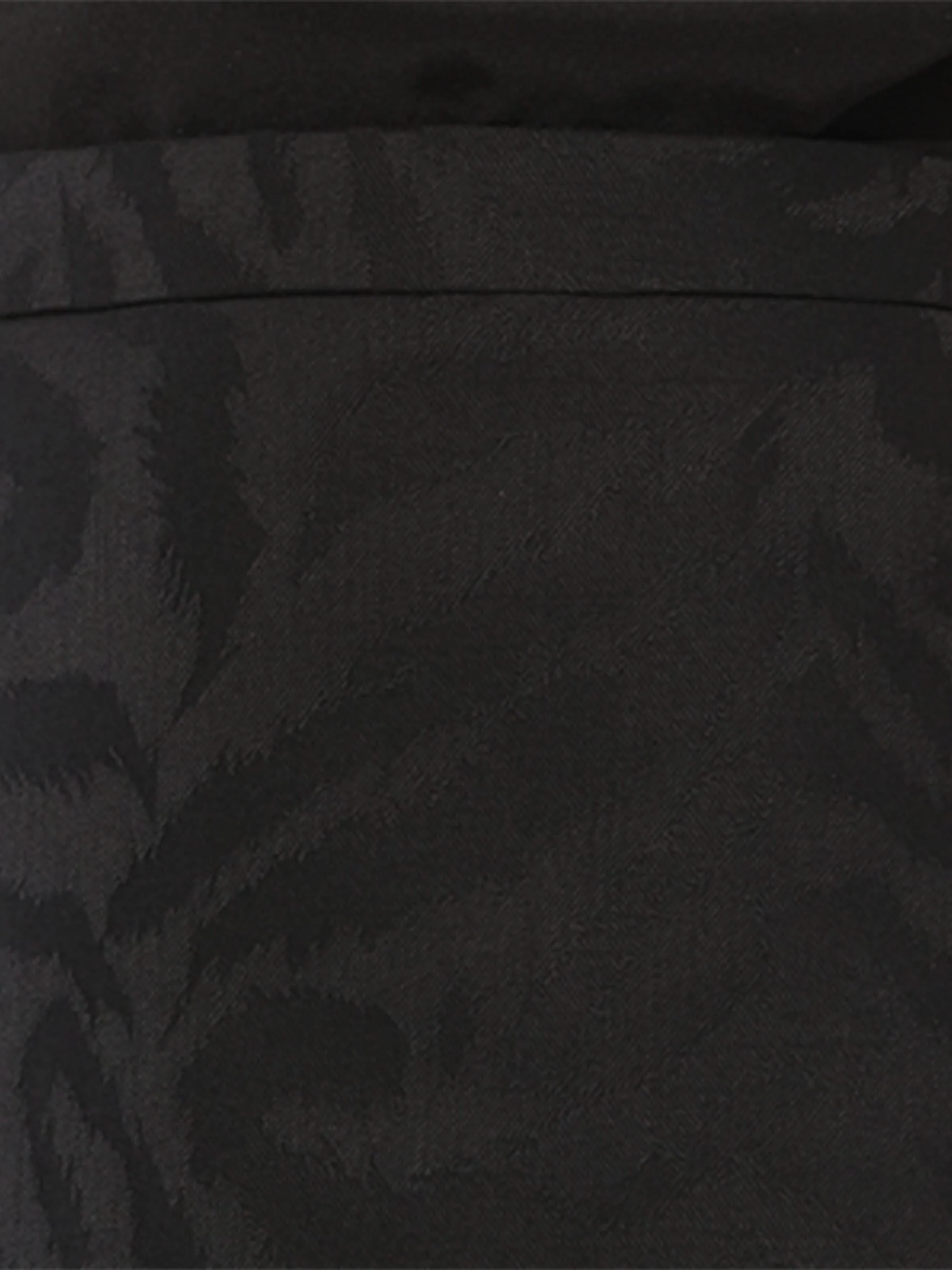 Mini A-Line Skirt in Black - Image 2